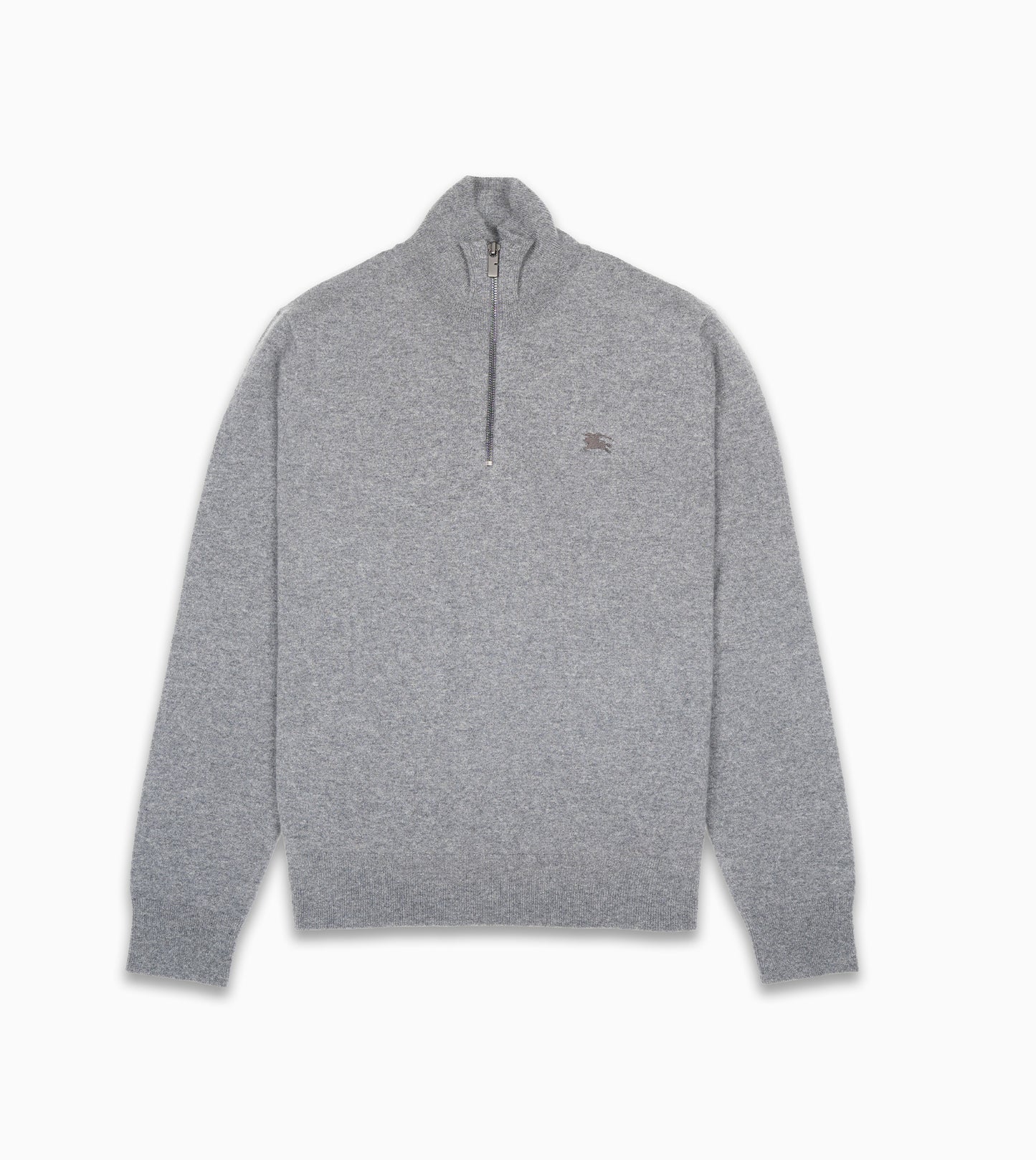 BURBERRY Cashmere blend half-zip sweater