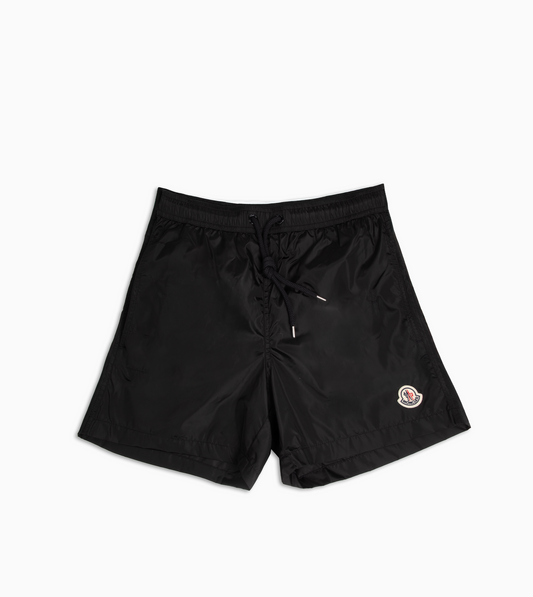 MONCLER Classic Logo Swimsuit Black