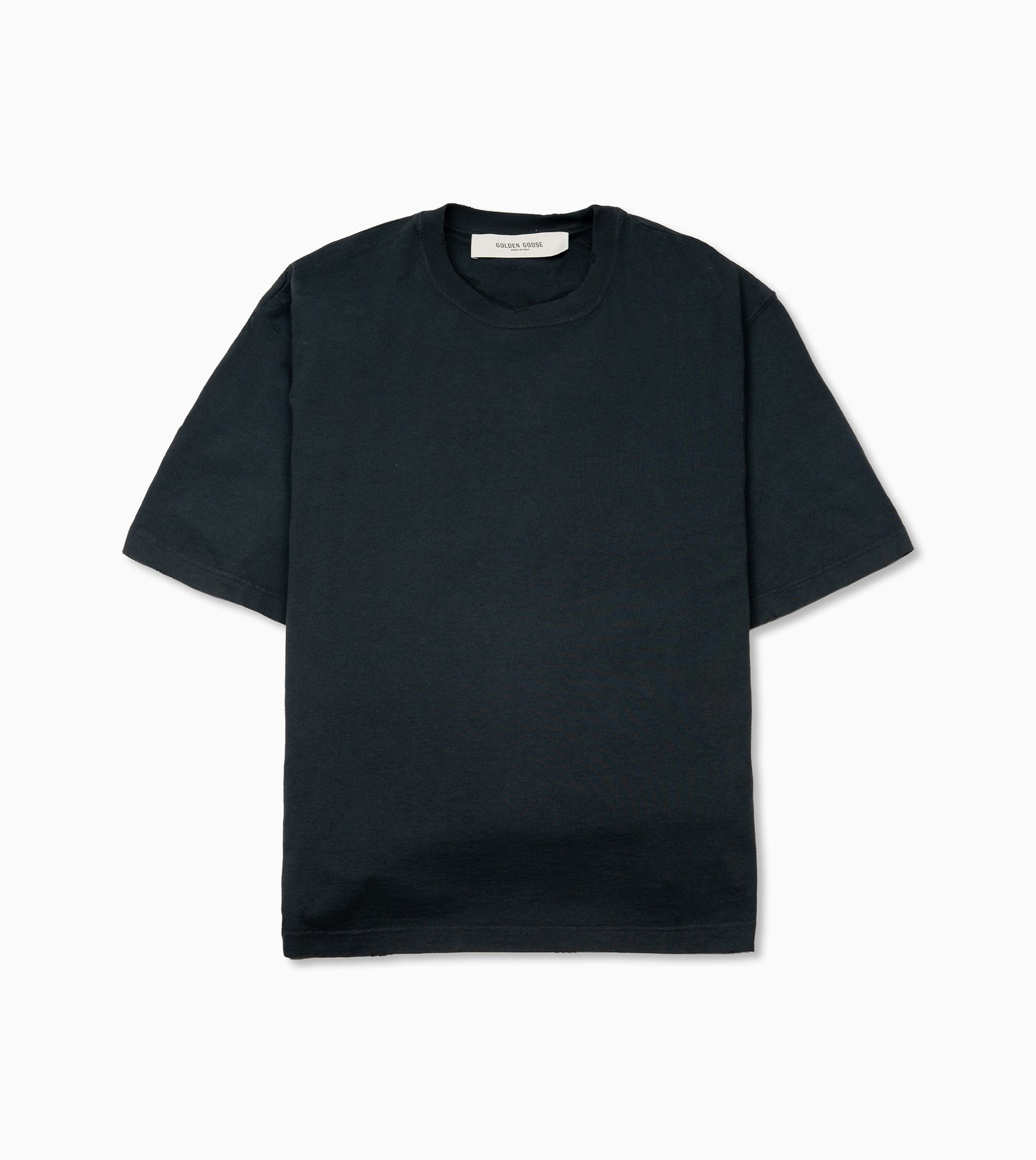 GOLDEN GOOSE T-Shirt Logo Patch Black