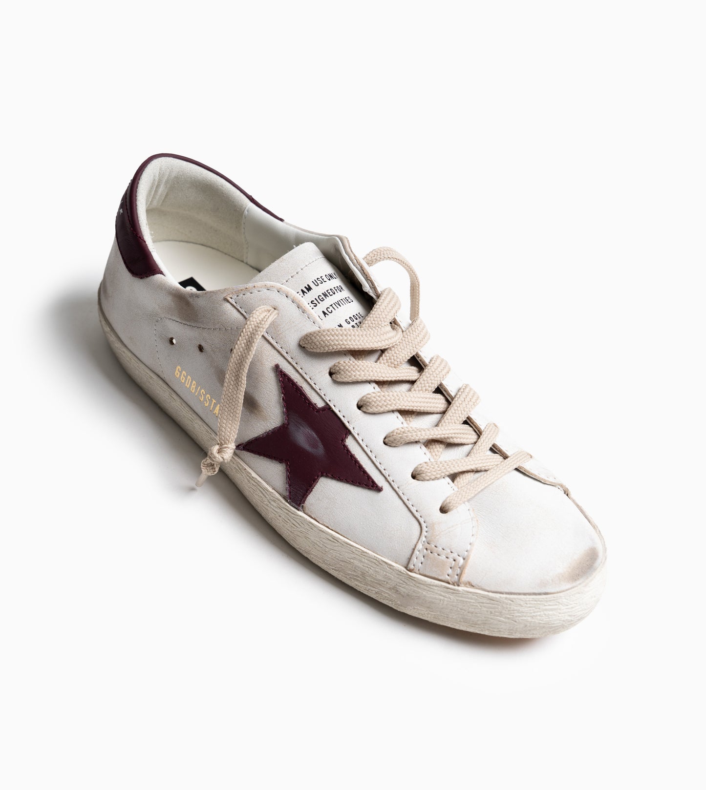 GOLDEN GOOSE Superstar White Red