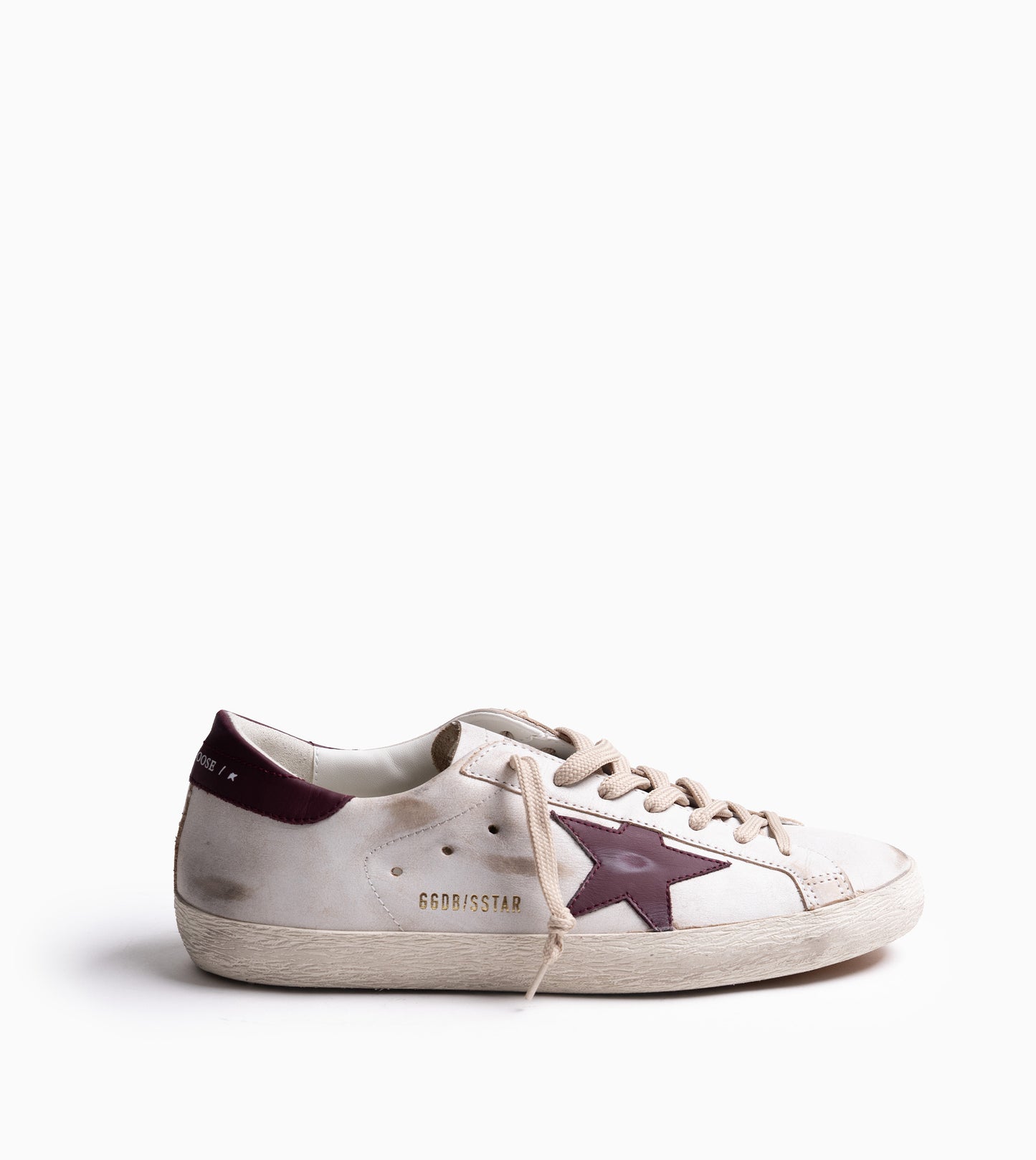 GOLDEN GOOSE Superstar White Red