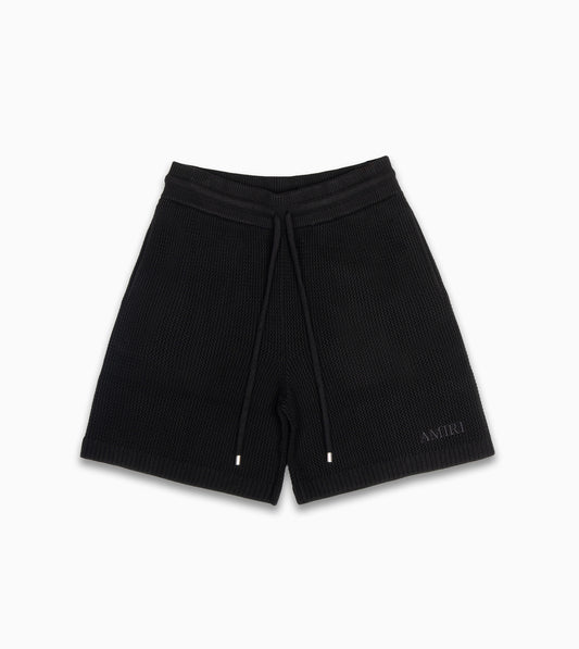 AMIRI Crochet Mesh Short Black