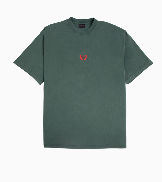BALENCIAGA Laurel Classic T-Shirt Green