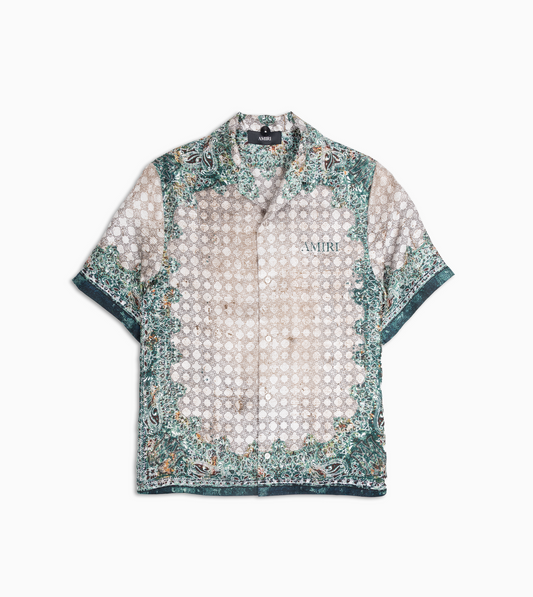 AMIRI Bandana Bowling Shirt