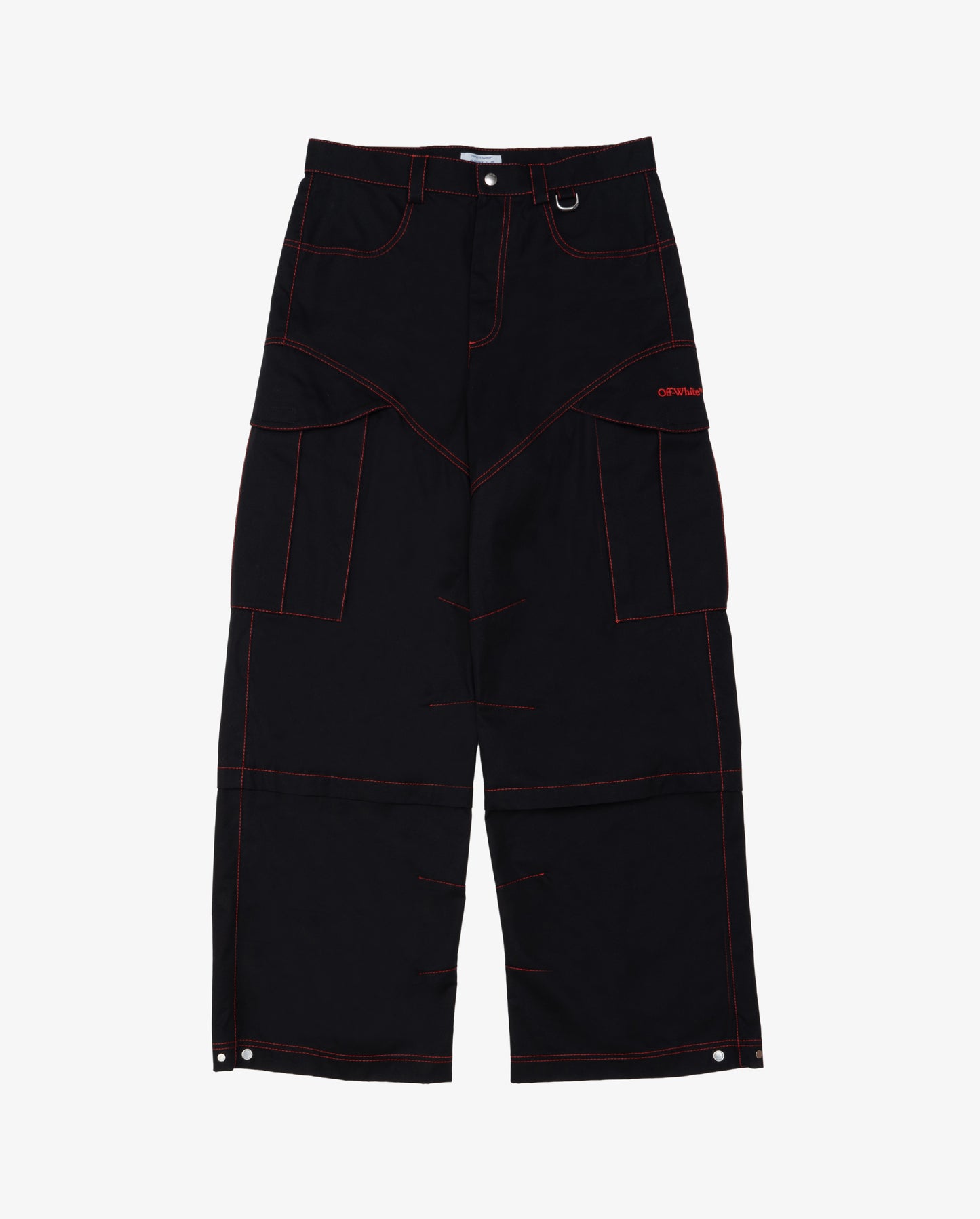 OFF-WHITE Arr Cot Straight Cargo Pant Black