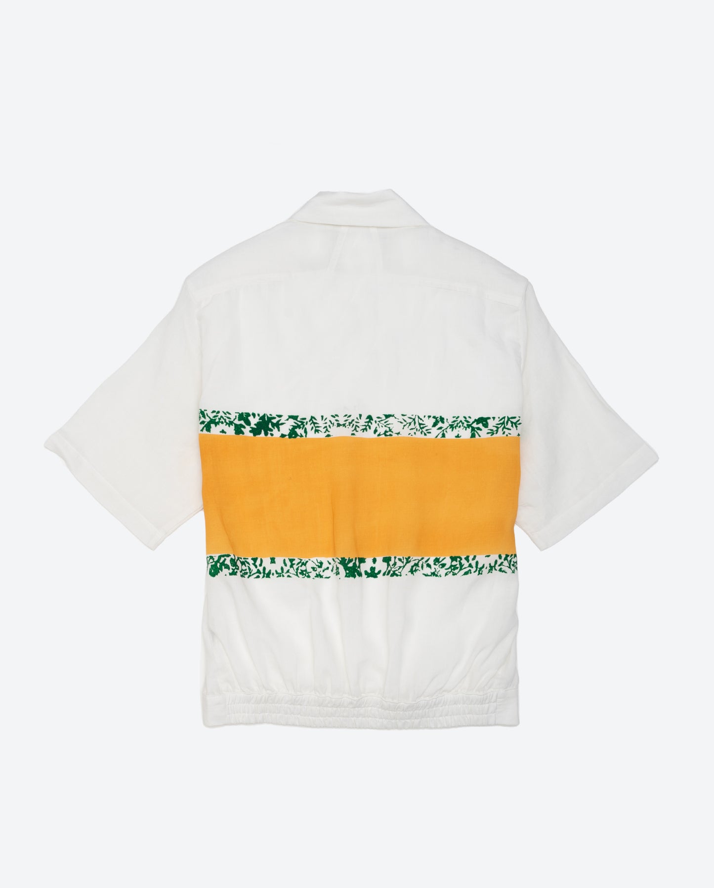 RHUDE Linen Cuban Shirt Ivory