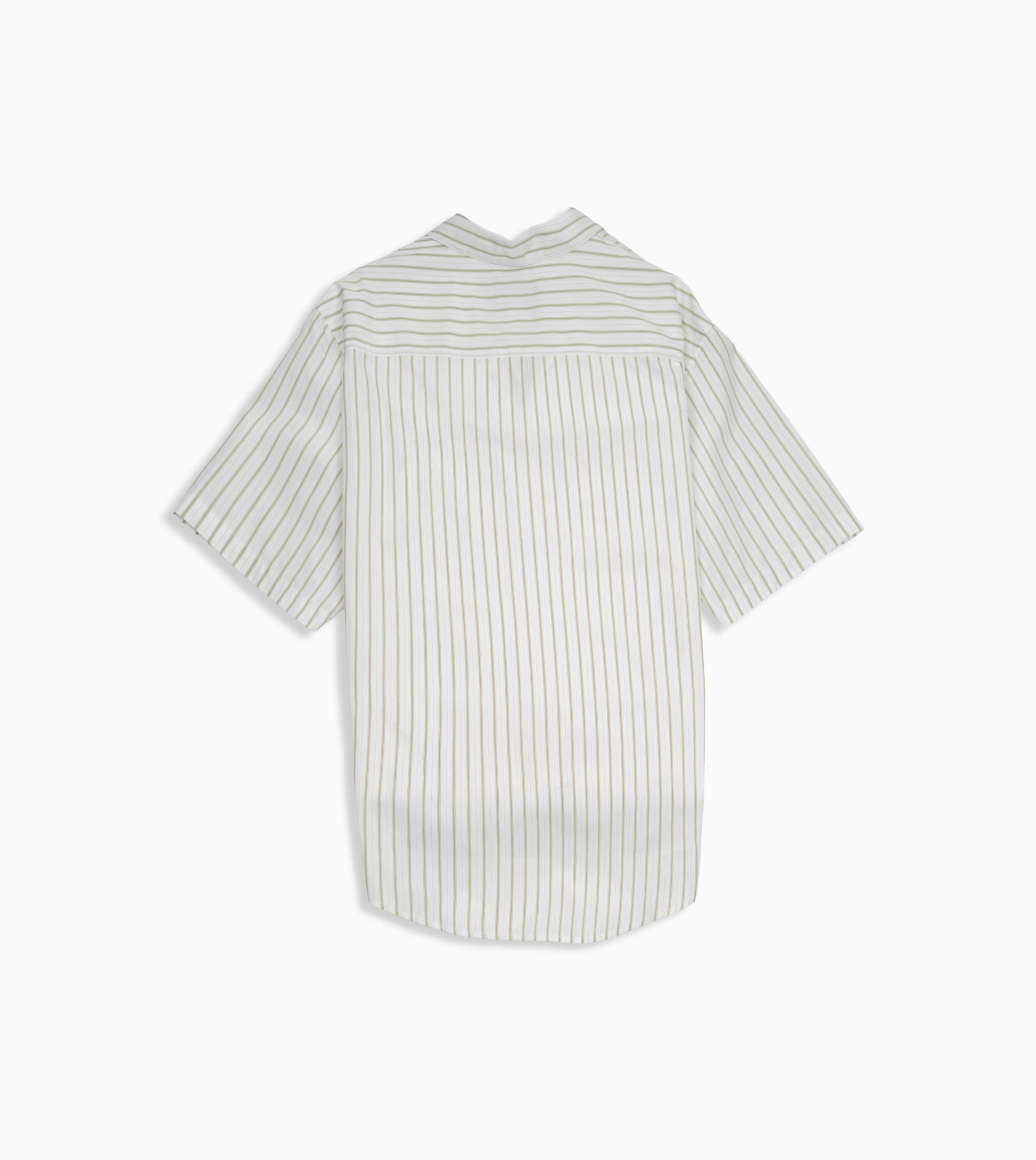 Camisa AMI Paris de manga corta con cuello camp y logo Ami de Coeur en relieve para hombre