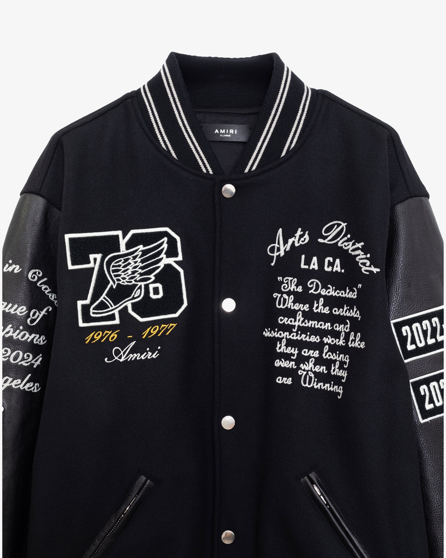 AMIRI Oversized Eagle Varsity Jacket