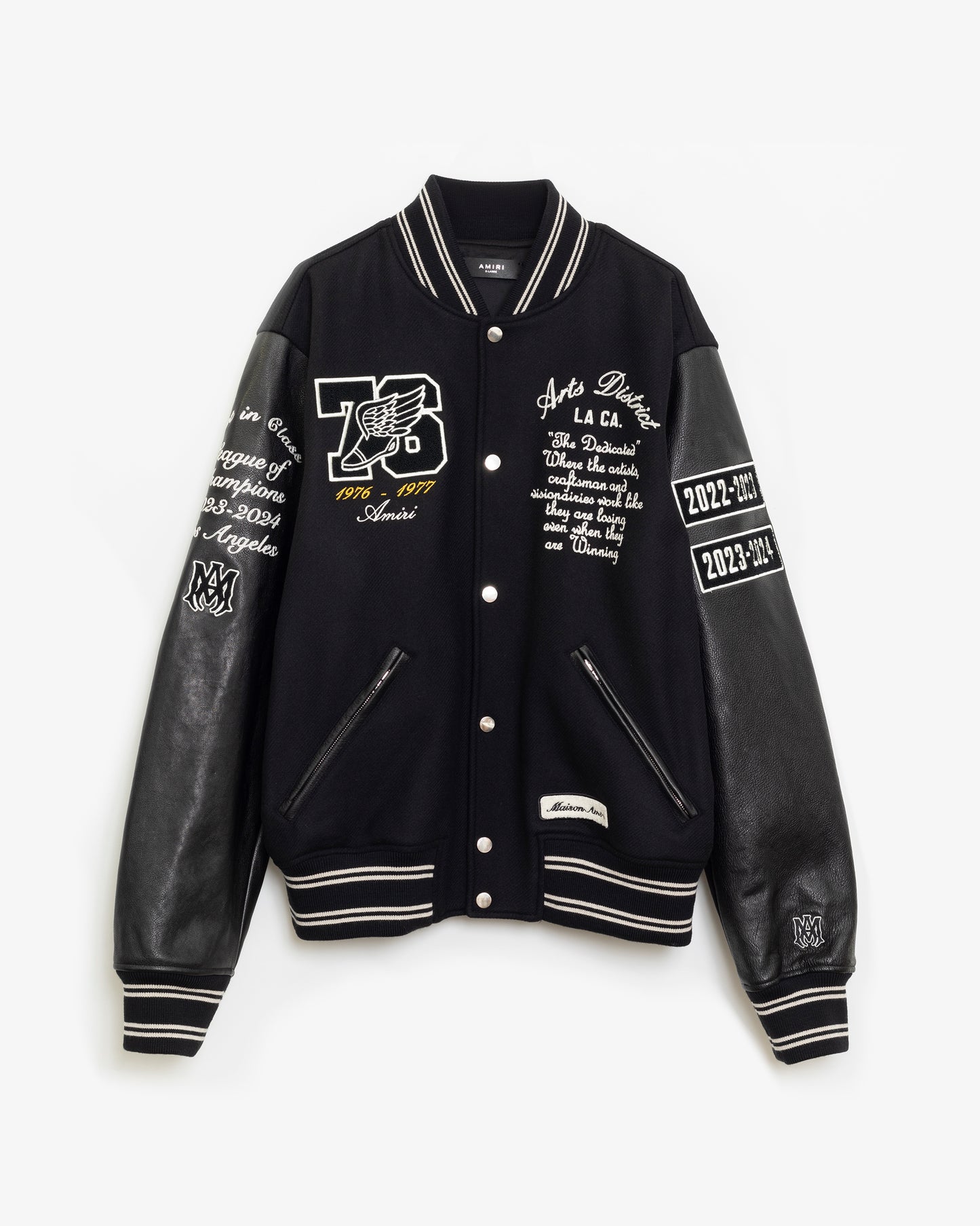 AMIRI Oversized Eagle Varsity Jacket