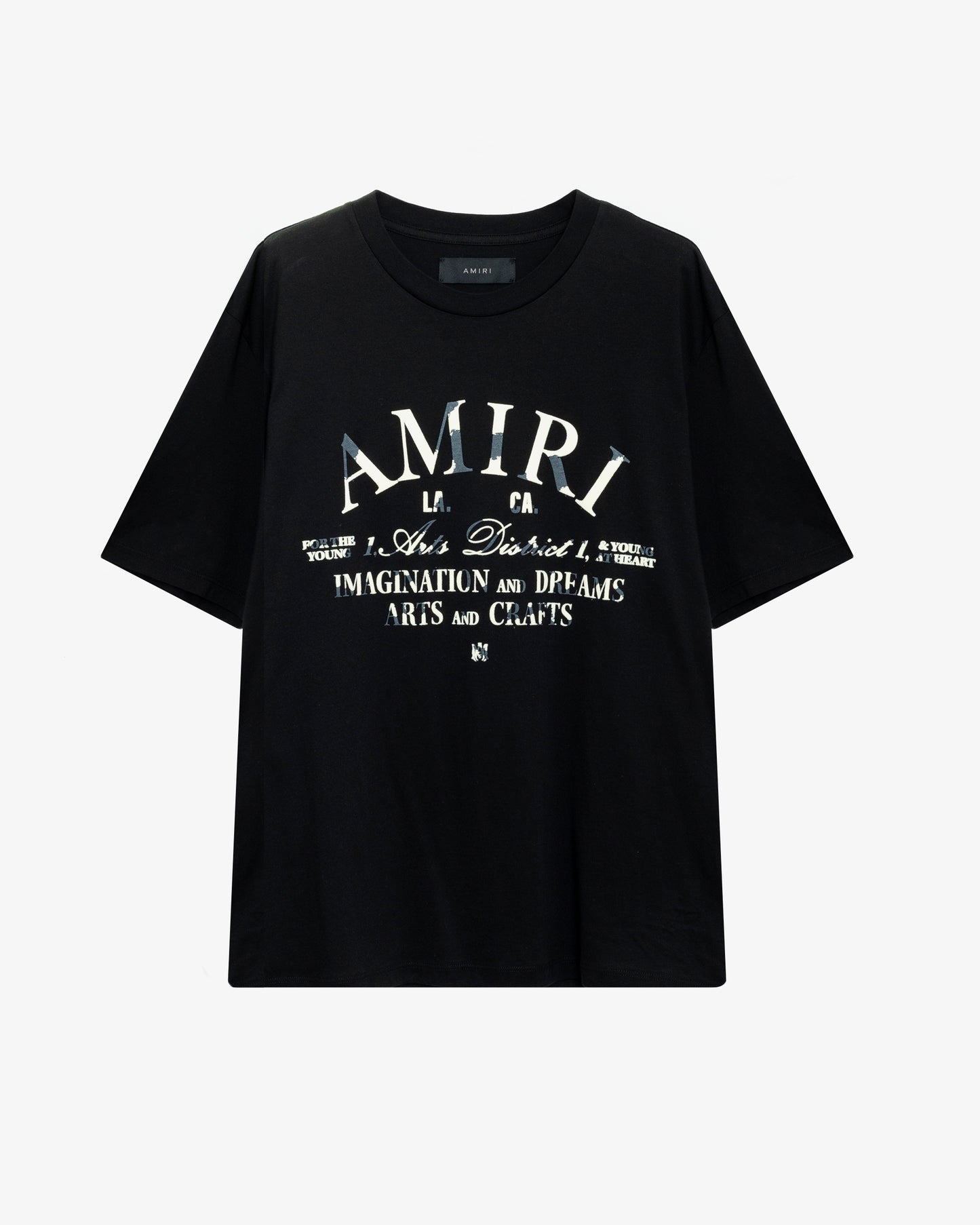 AMIRI Distressed Arts District T-shirt Black