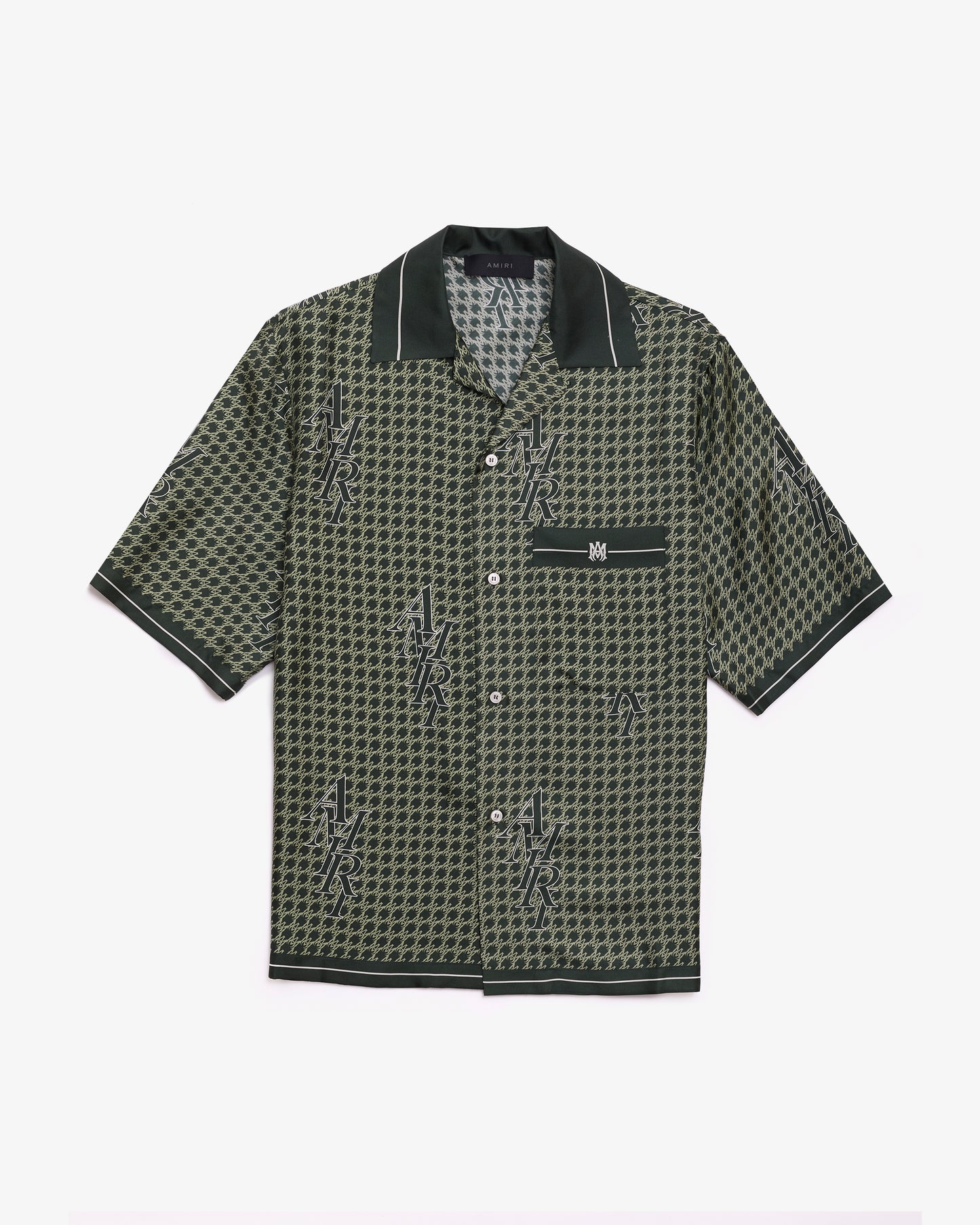 AMIRI Houndstooth Bowling Shirt