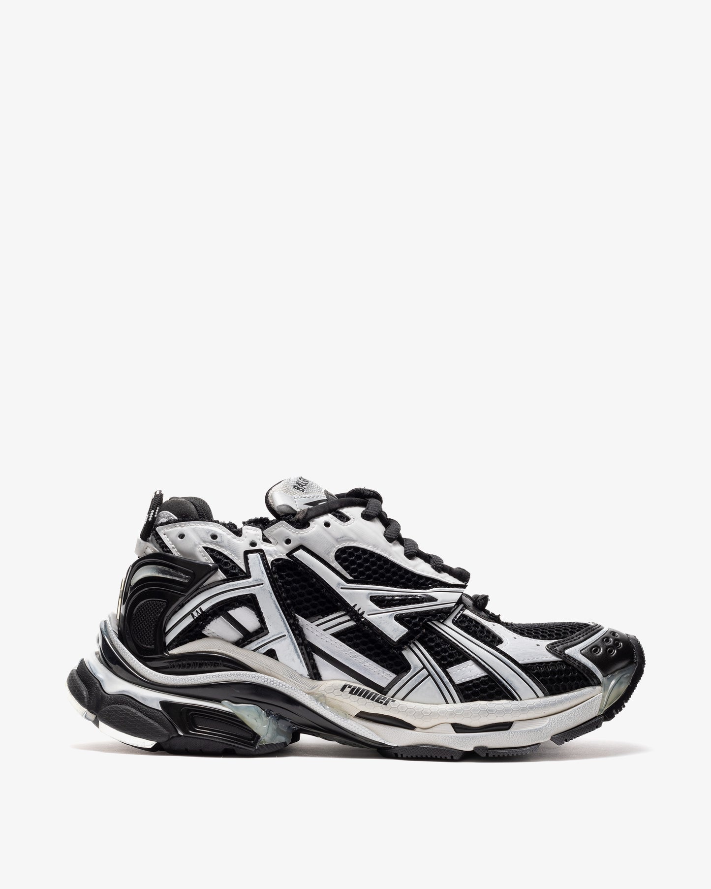 BALENCIAGA Runner Sneaker White Black