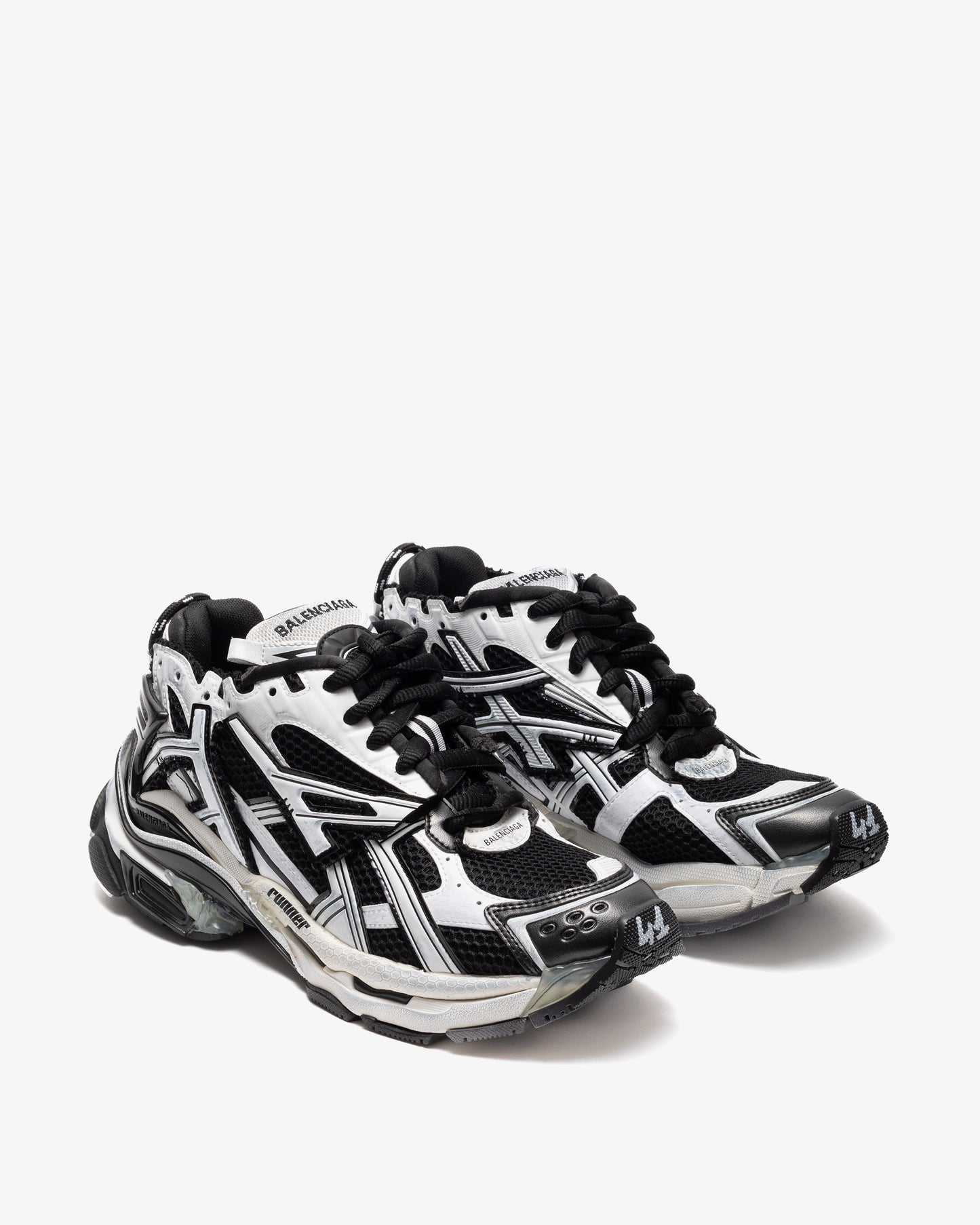 BALENCIAGA Runner Sneaker White Black