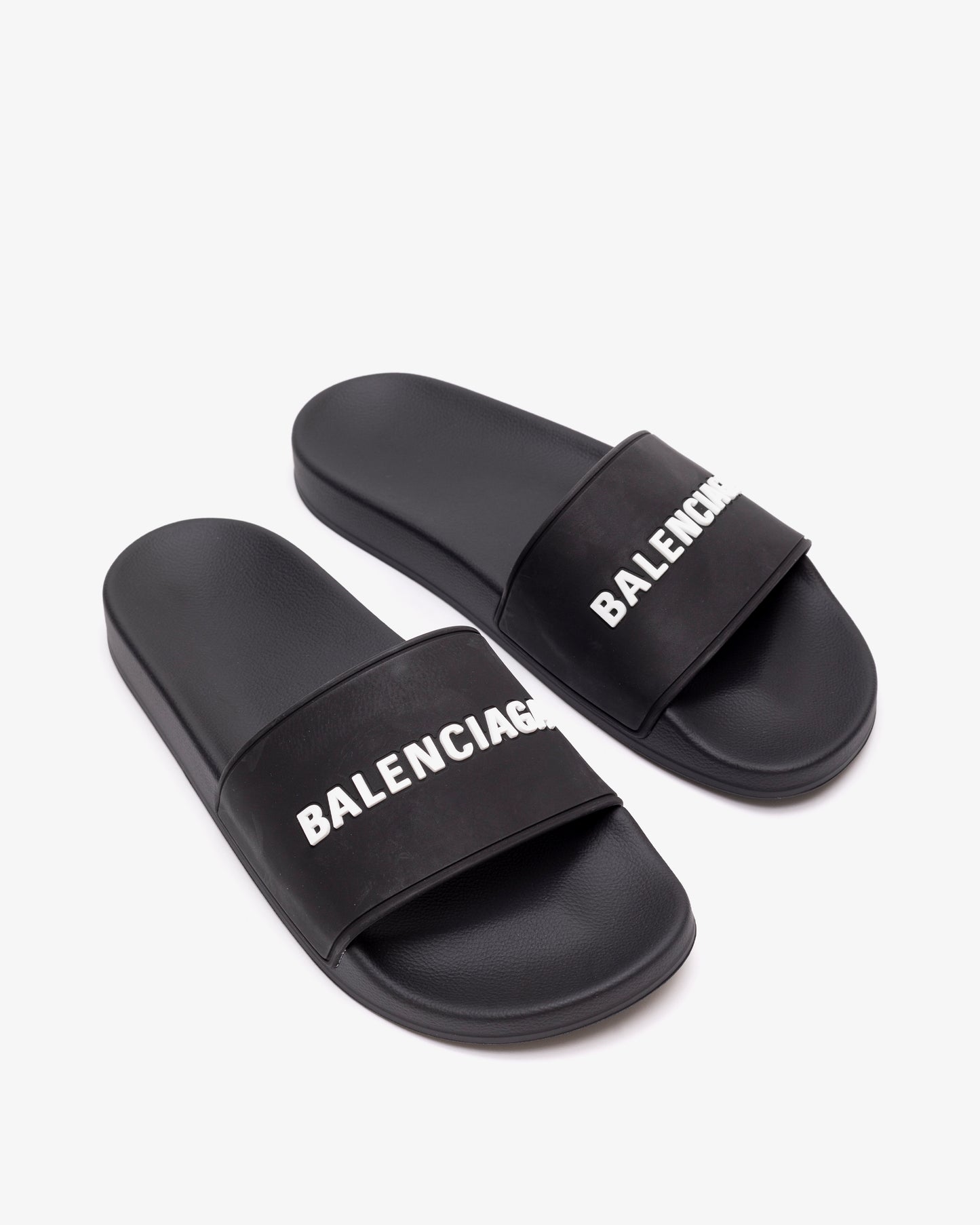 BALENCIAGA Pool Slide Sandal Black