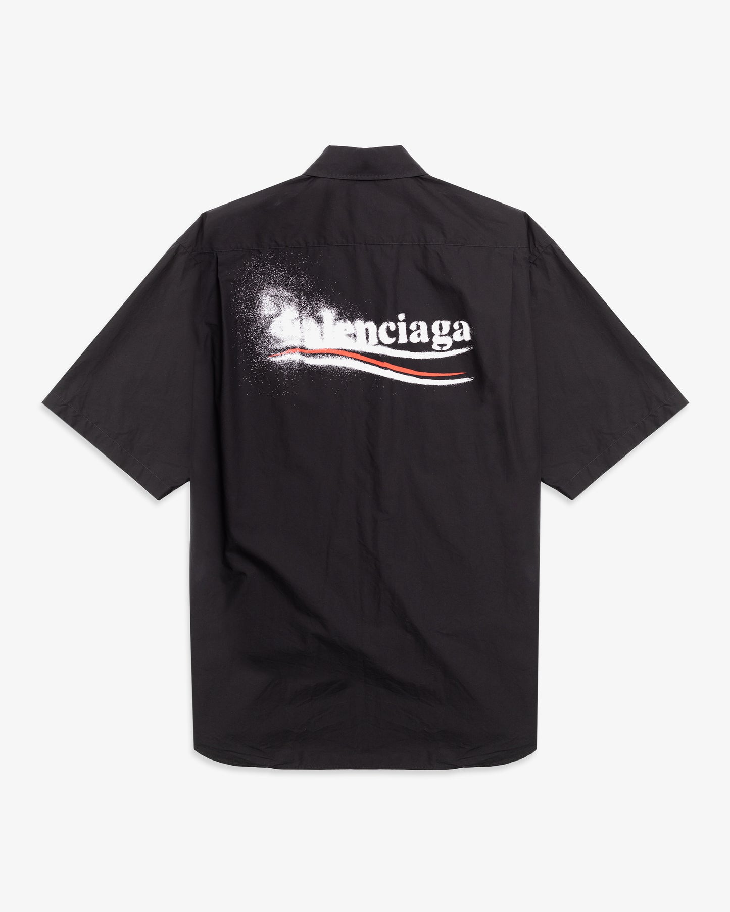 BALENCIAGA Cotton Poplin Shirt Political Campaign