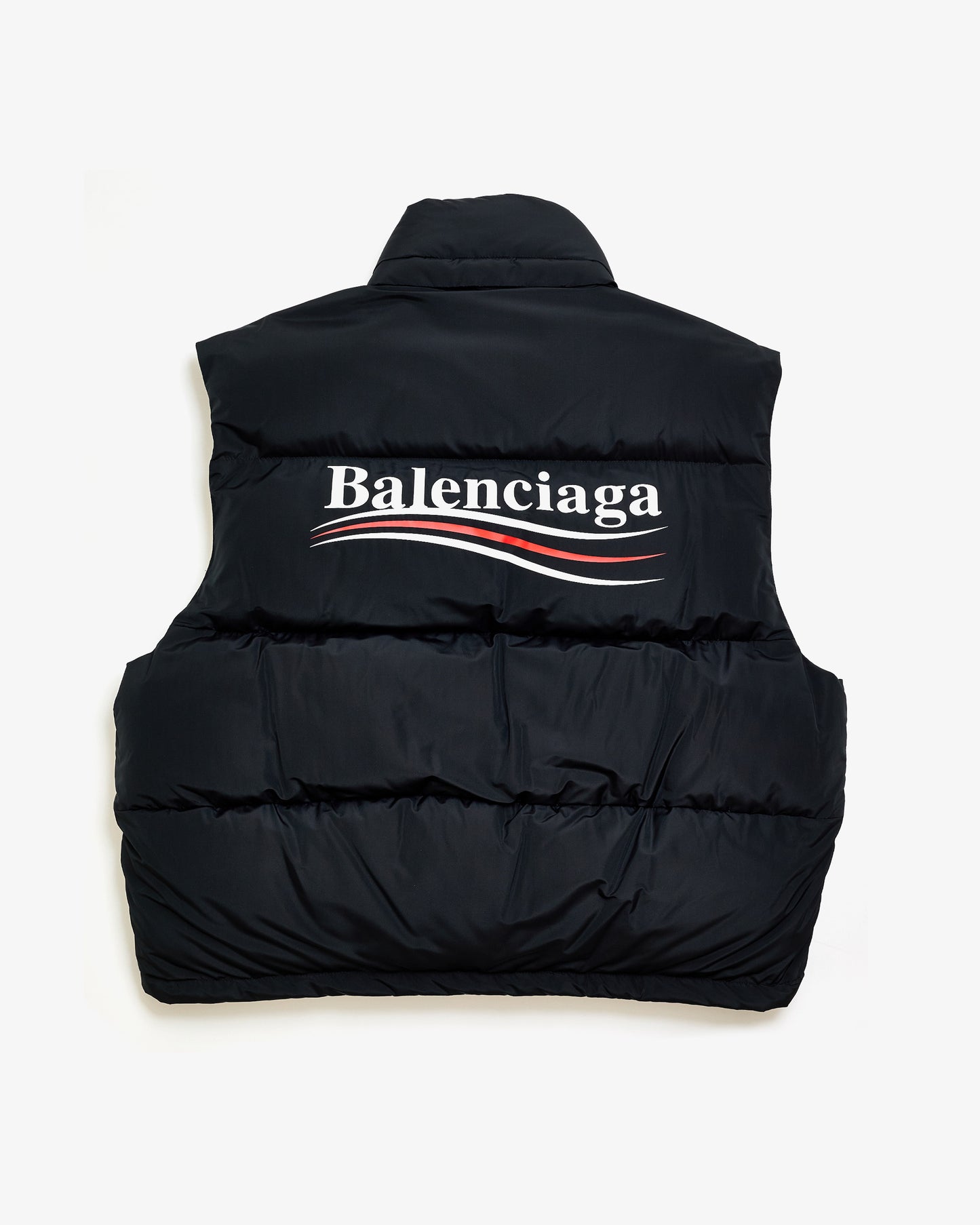 BALENCIAGA Cocoon Puffer Gilet Black