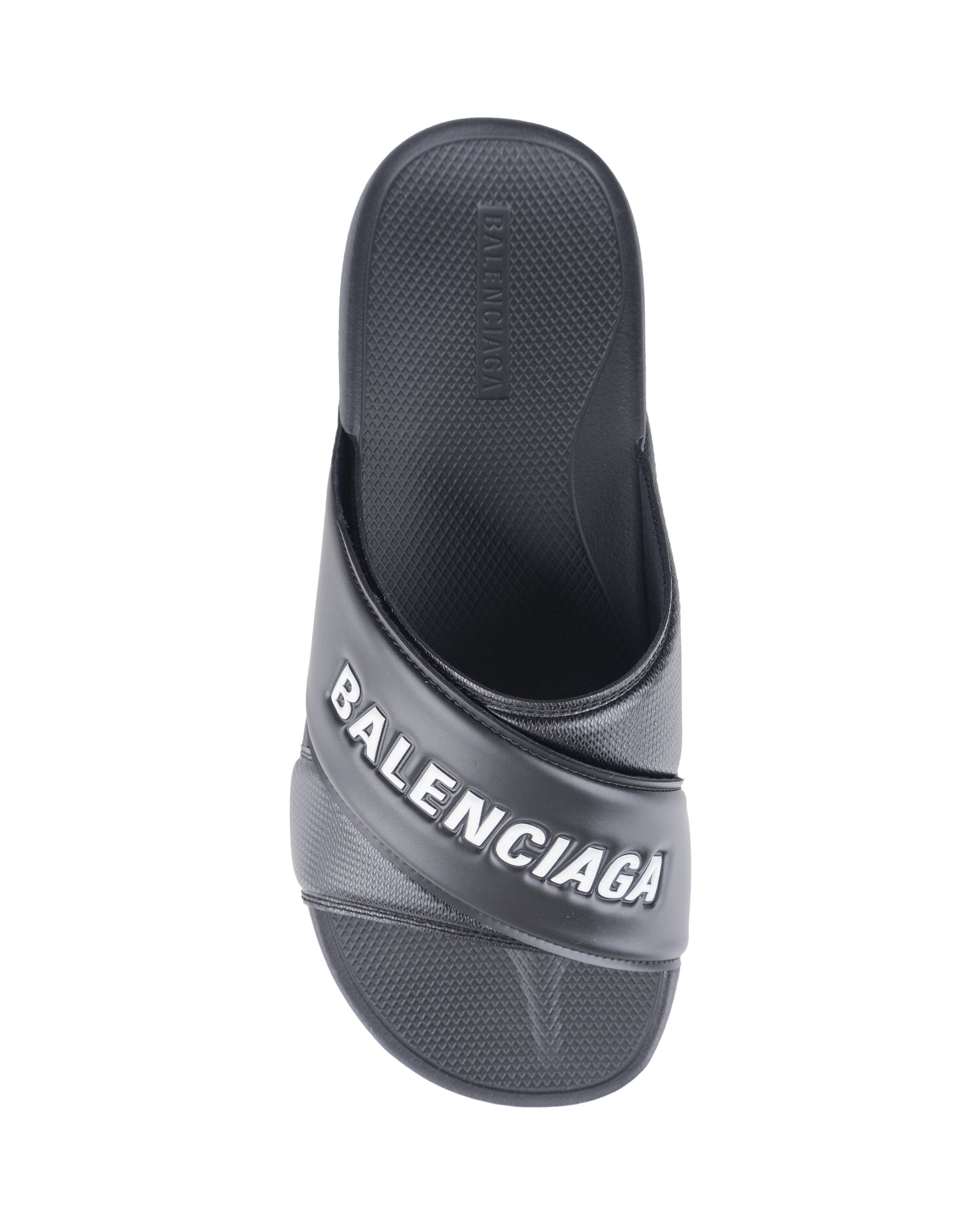 BALENCIAGA Sporty Pool Sandal with Logo