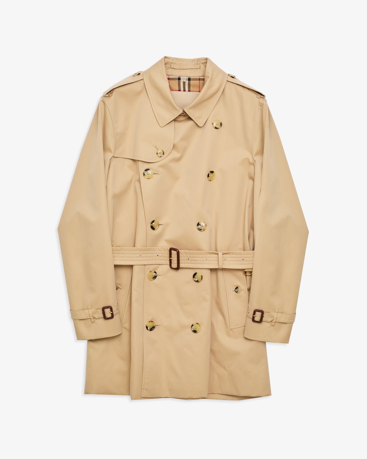 BURBERRY Short Kensington Heritage Trench Coat