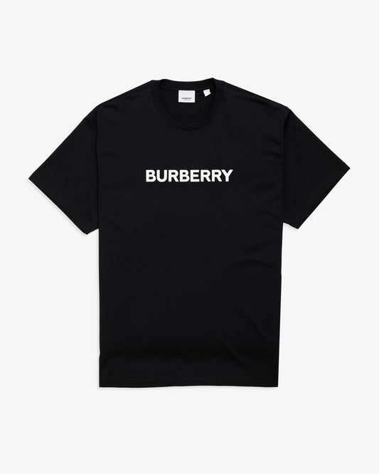 BURBERRY Logo Cotton T-shirt Black