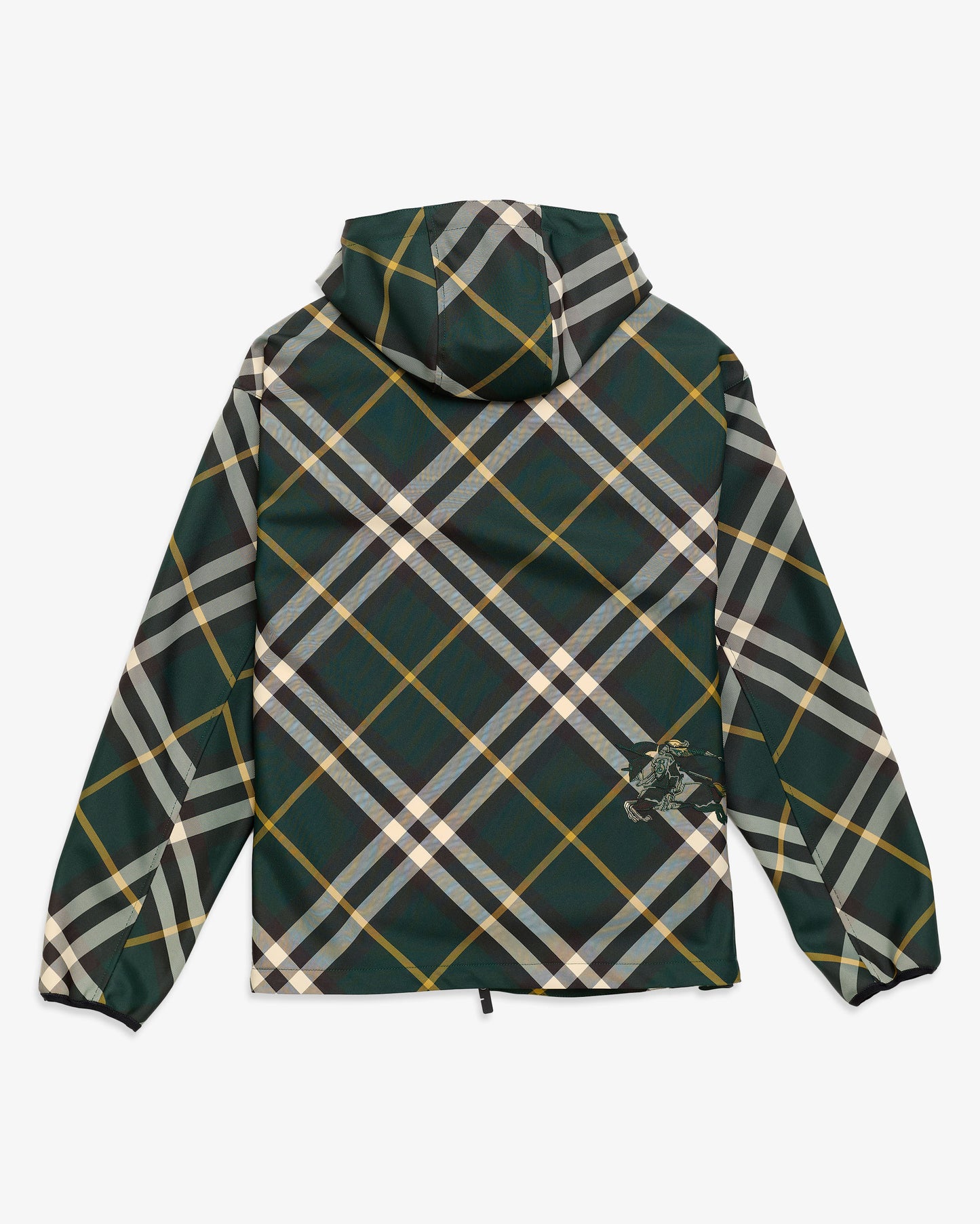 BURBERRY Check Jacket Green