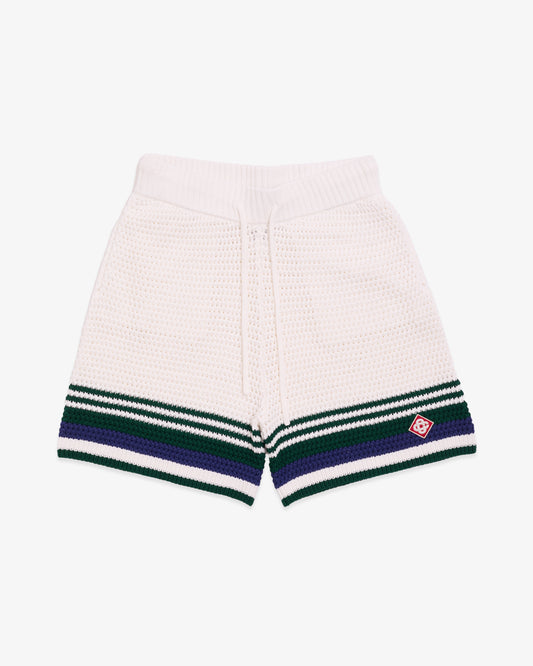 CASABLANCA Crochet Tennis Shorts