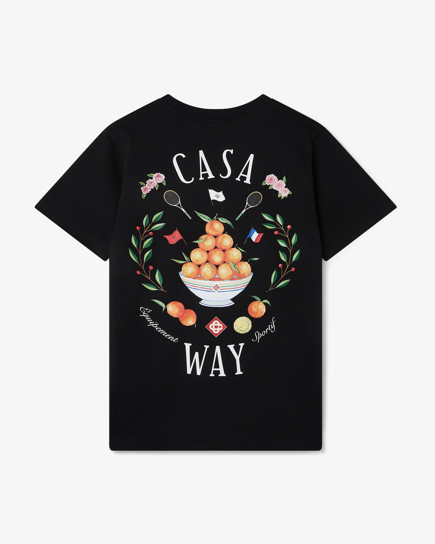 CASABLANCA Casa Way Printed T-Shirt Black