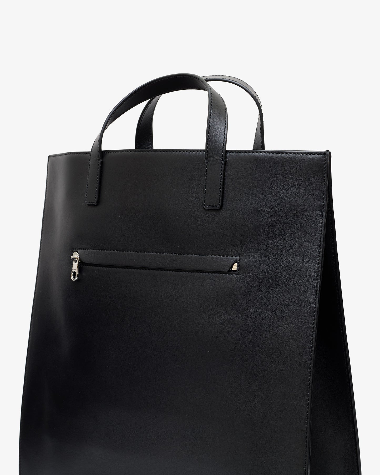 COURRÈGES Heritage Leather Tote Bag