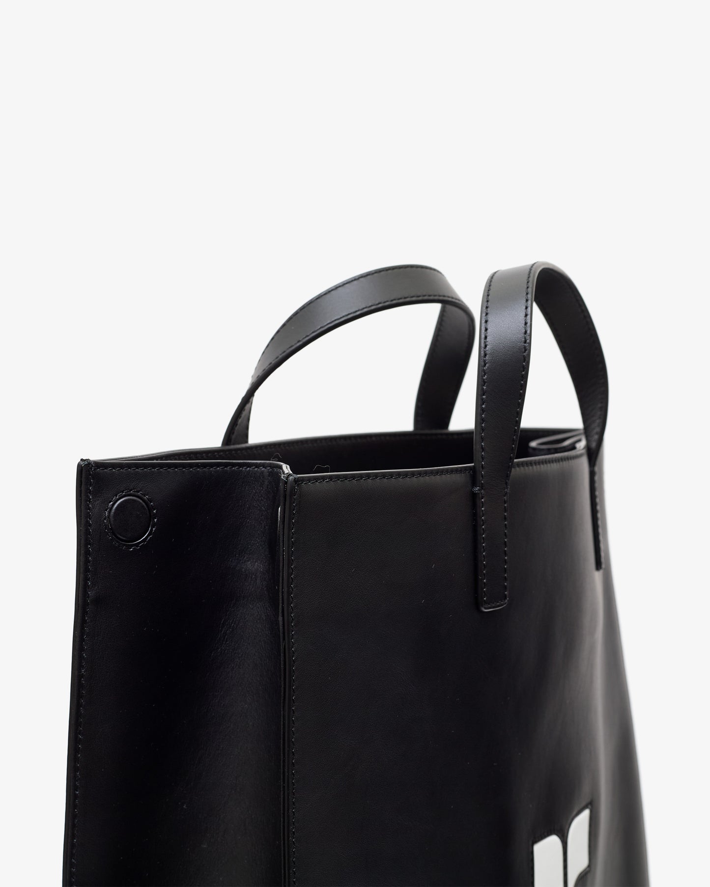 COURRÈGES Heritage Leather Tote Bag