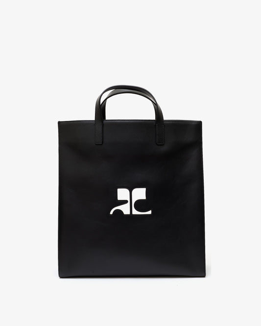 COURRÈGES Heritage Leather Tote Bag