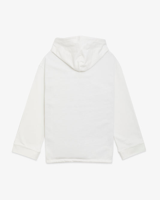 COURREGES Elasticated Fleece Hoodie