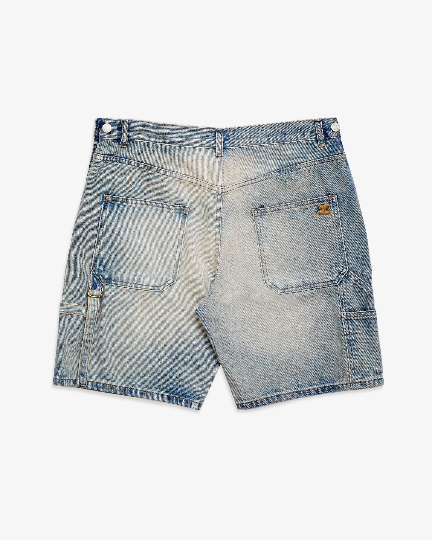 COURREGES Sailor Denim Shorts