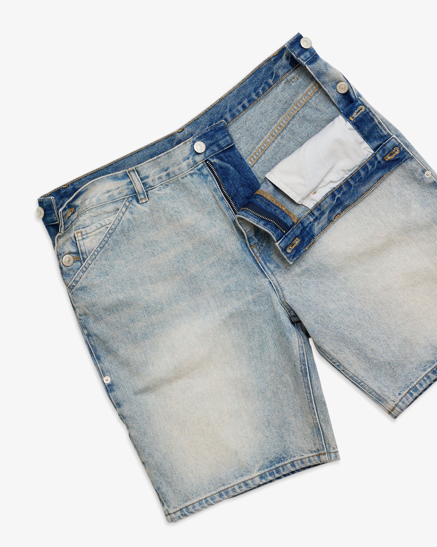 COURREGES Sailor Denim Shorts