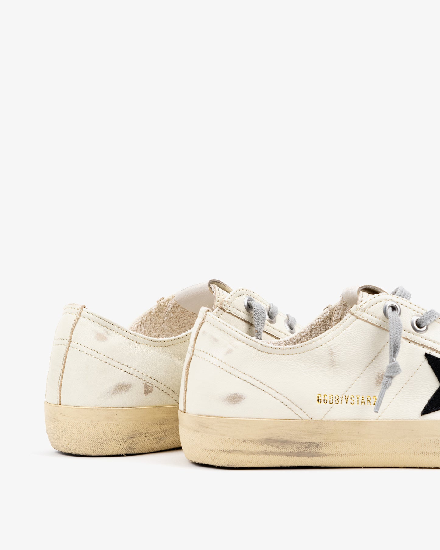 GOLDEN GOOSE V-Star Dirty White