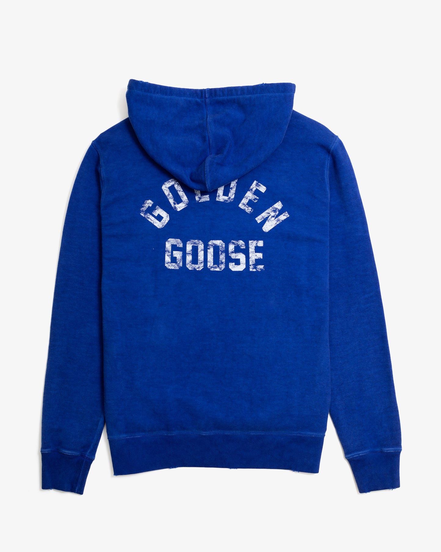 GOLDEN GOOSE Journey Regular Zip Hoodie  Blue