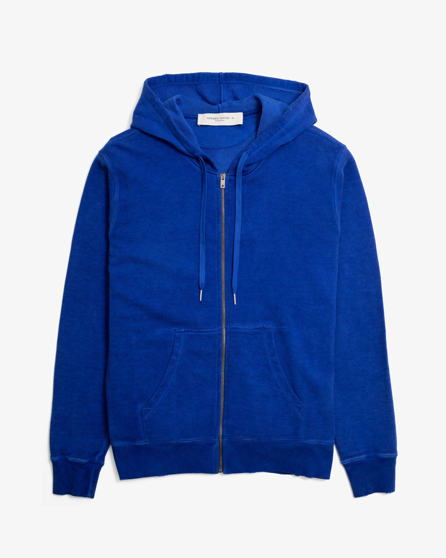 GOLDEN GOOSE Journey Regular Zip Hoodie  Blue