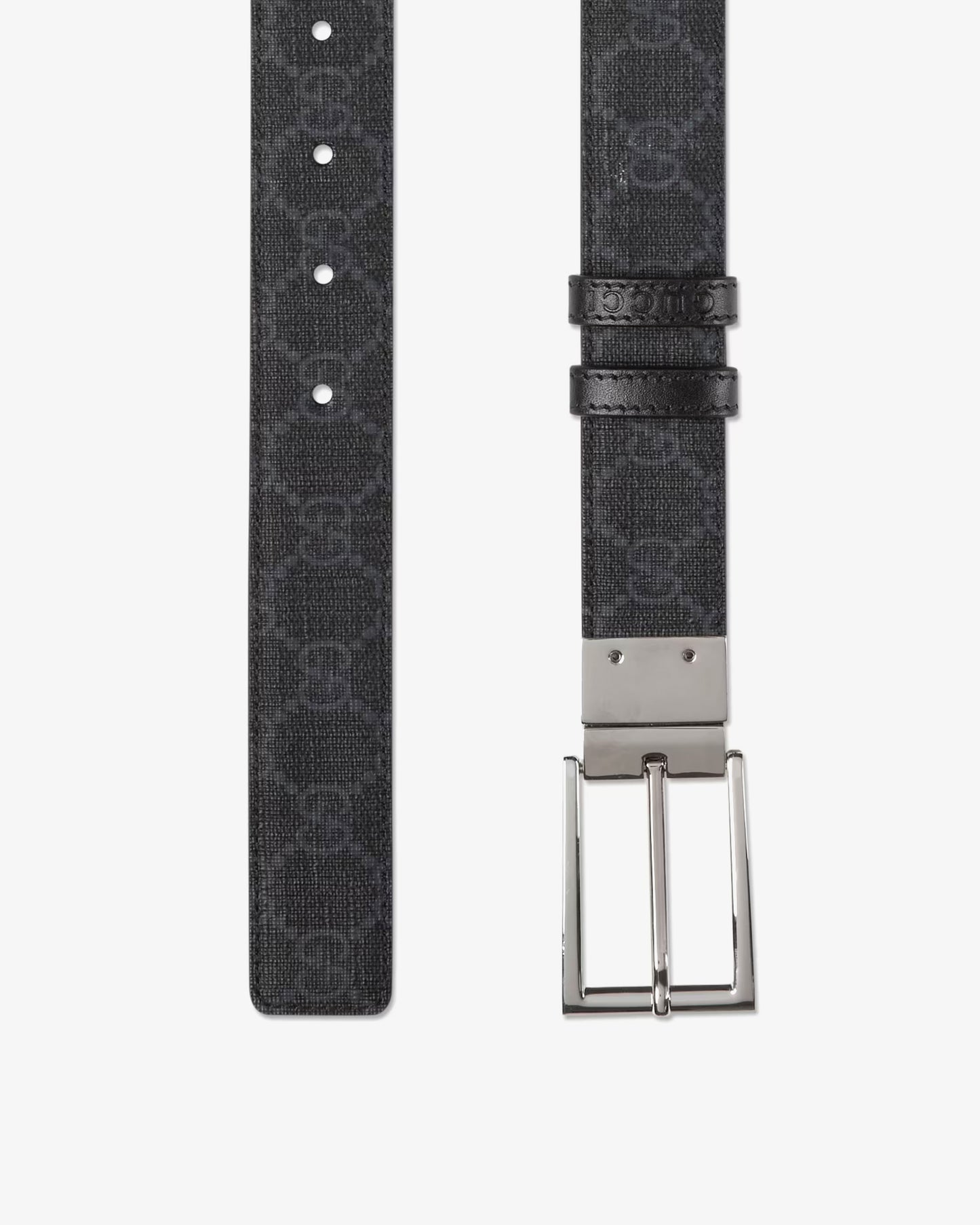 GUCCI Reversible Belt with Rectangular Buckle