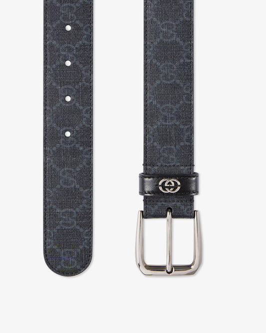 GUCCI Belt with Interlocking GG Detail