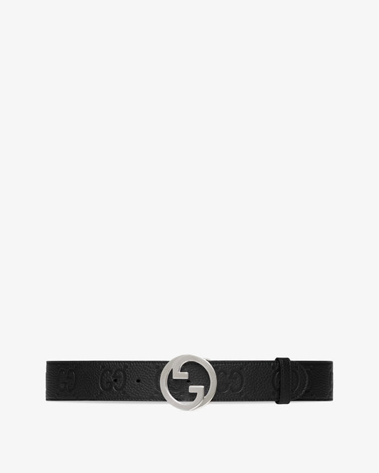 GUCCI Signature Leather Belt