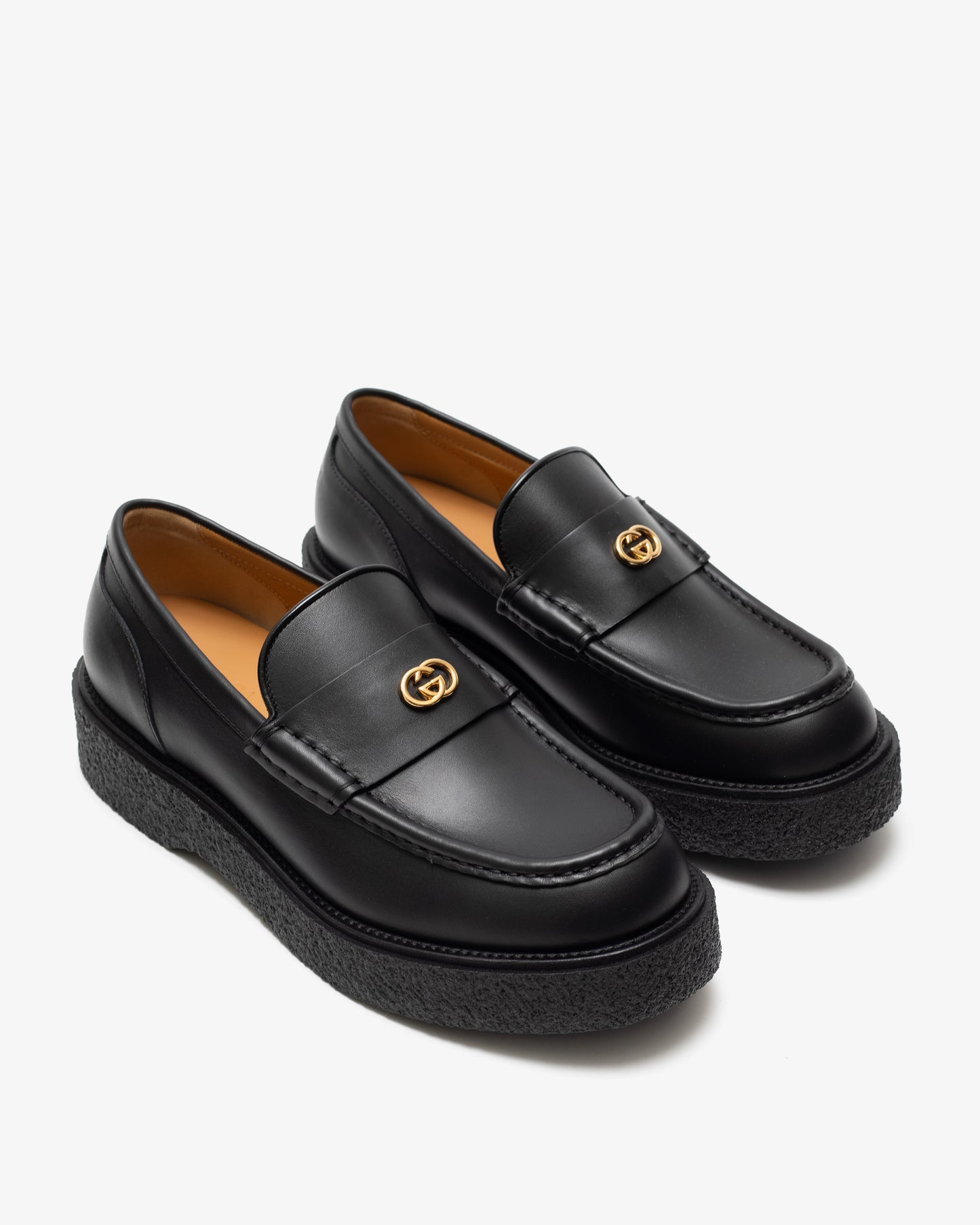 GUCCI Menen Loafer with Interlocking G plate