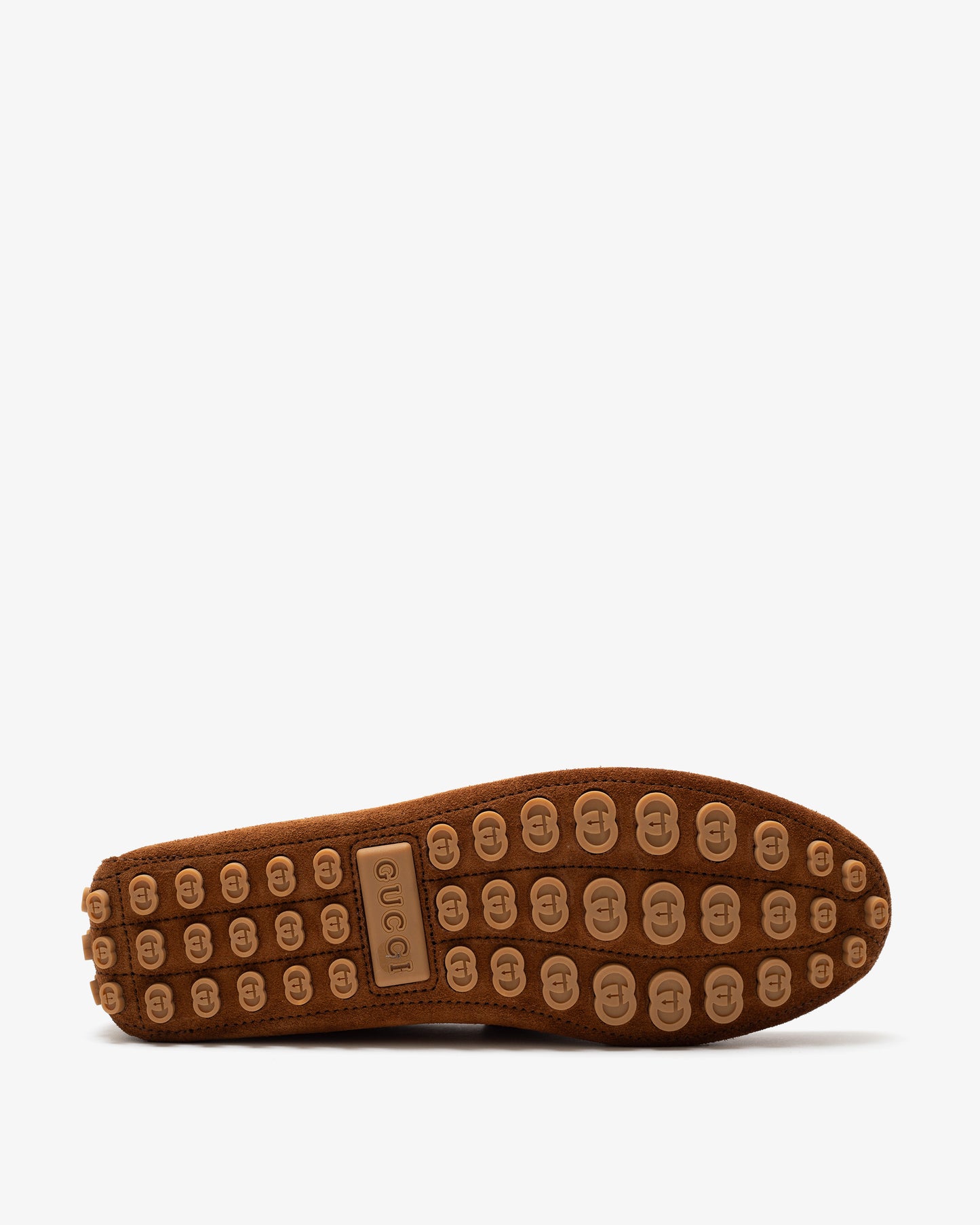 GUCCI Driver Moccasin Suede