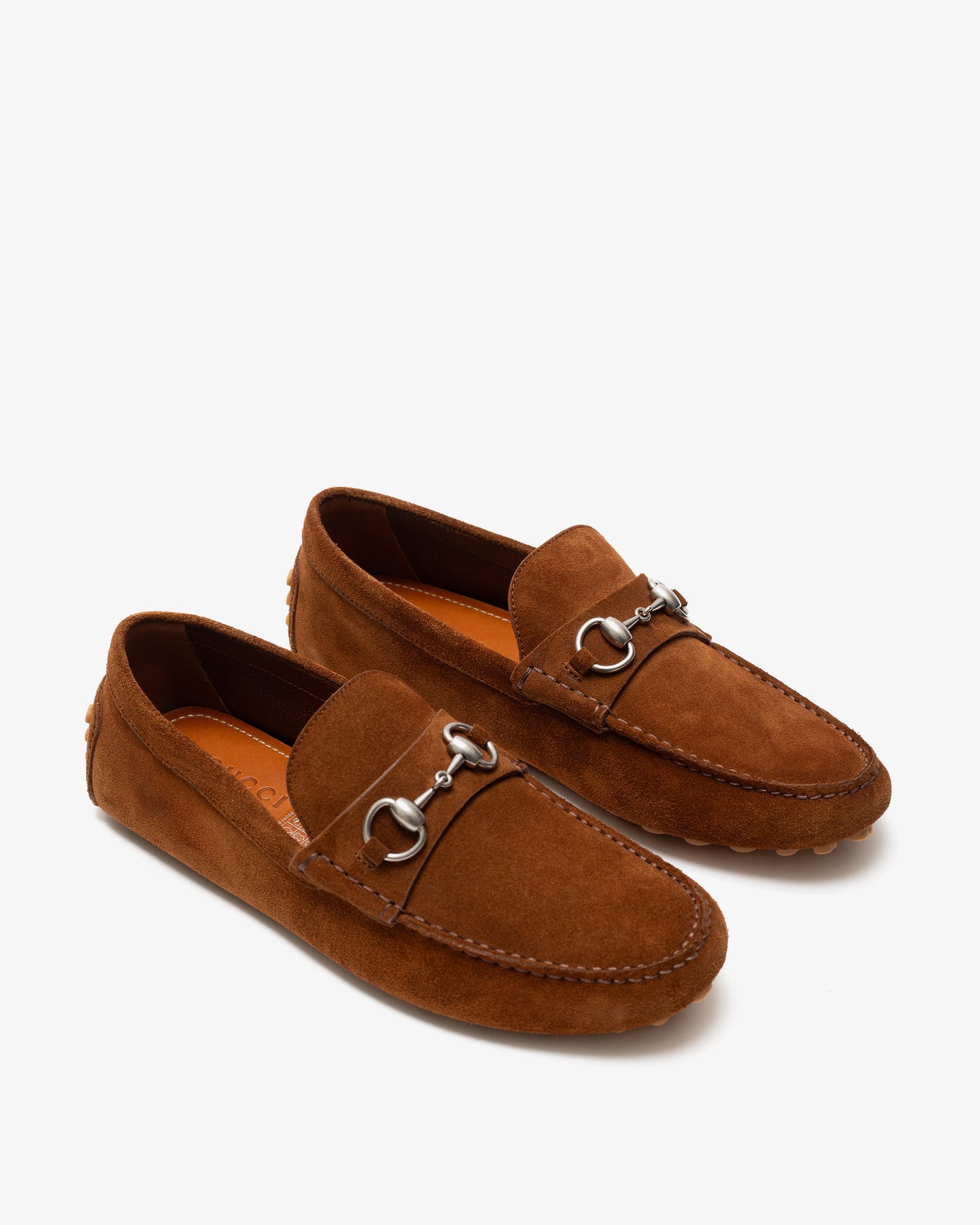 GUCCI Driver Moccasin Suede