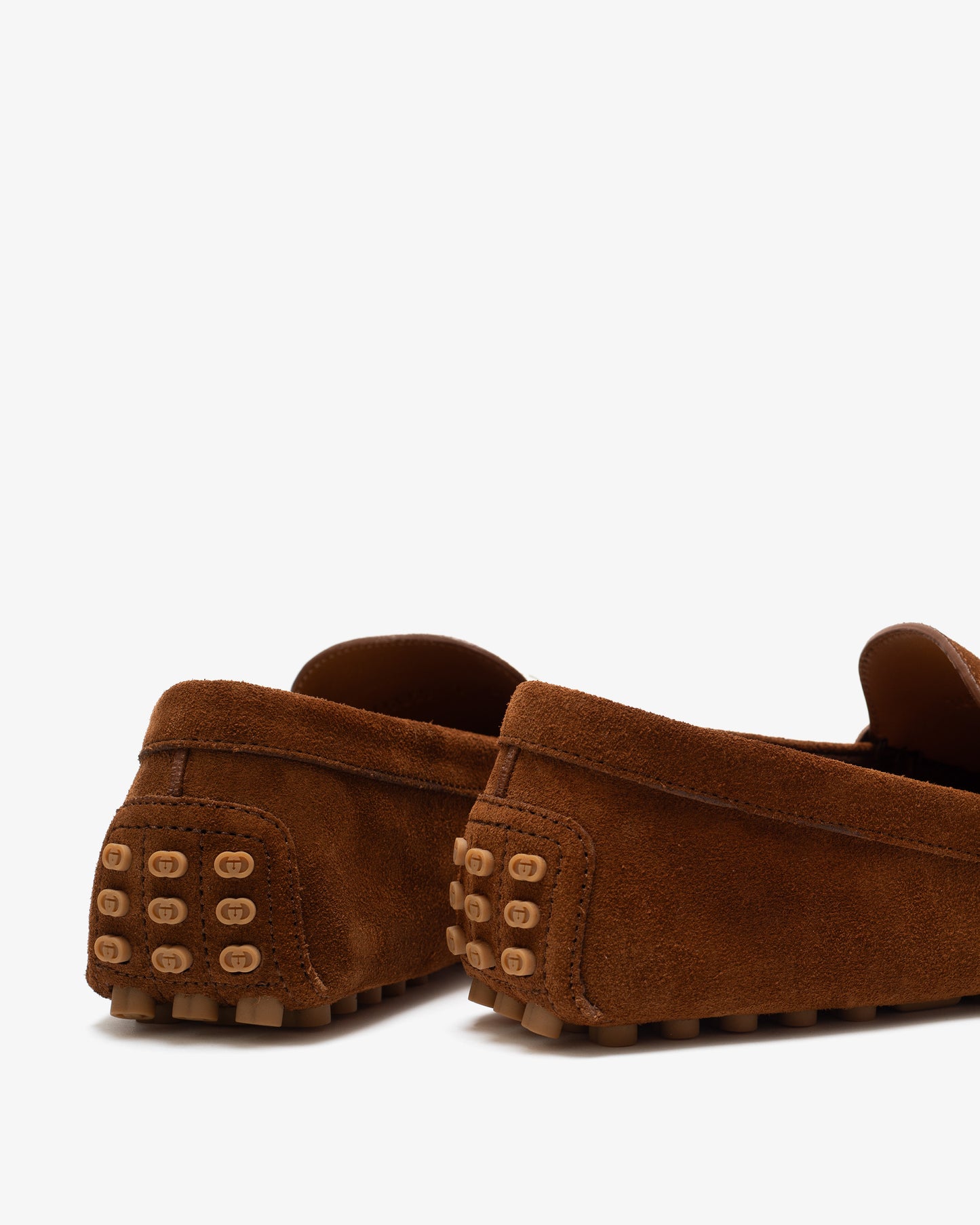 GUCCI Driver Moccasin Suede