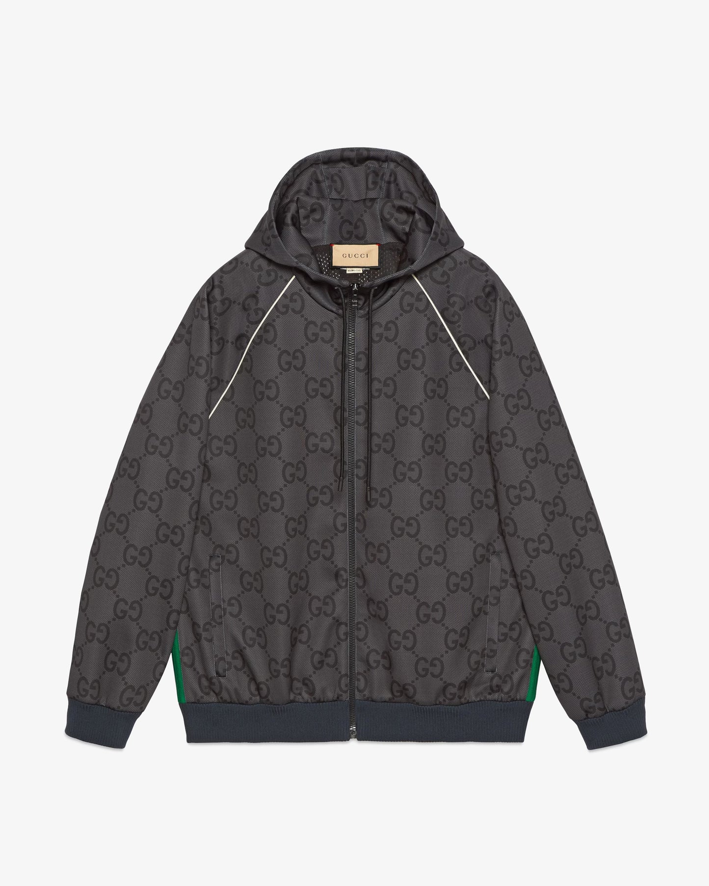 GUCCI Jacket with Jumbo GG Web and Zipper