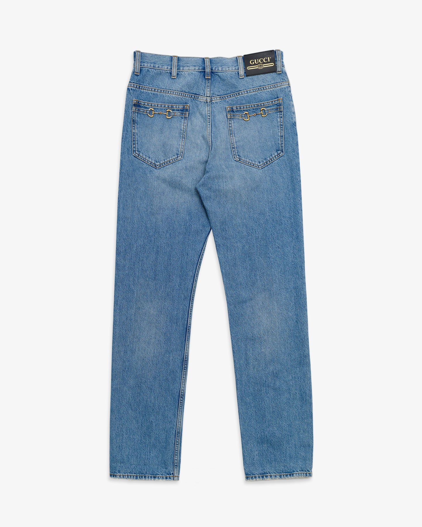 GUCCI Straight Leg Denim Pants