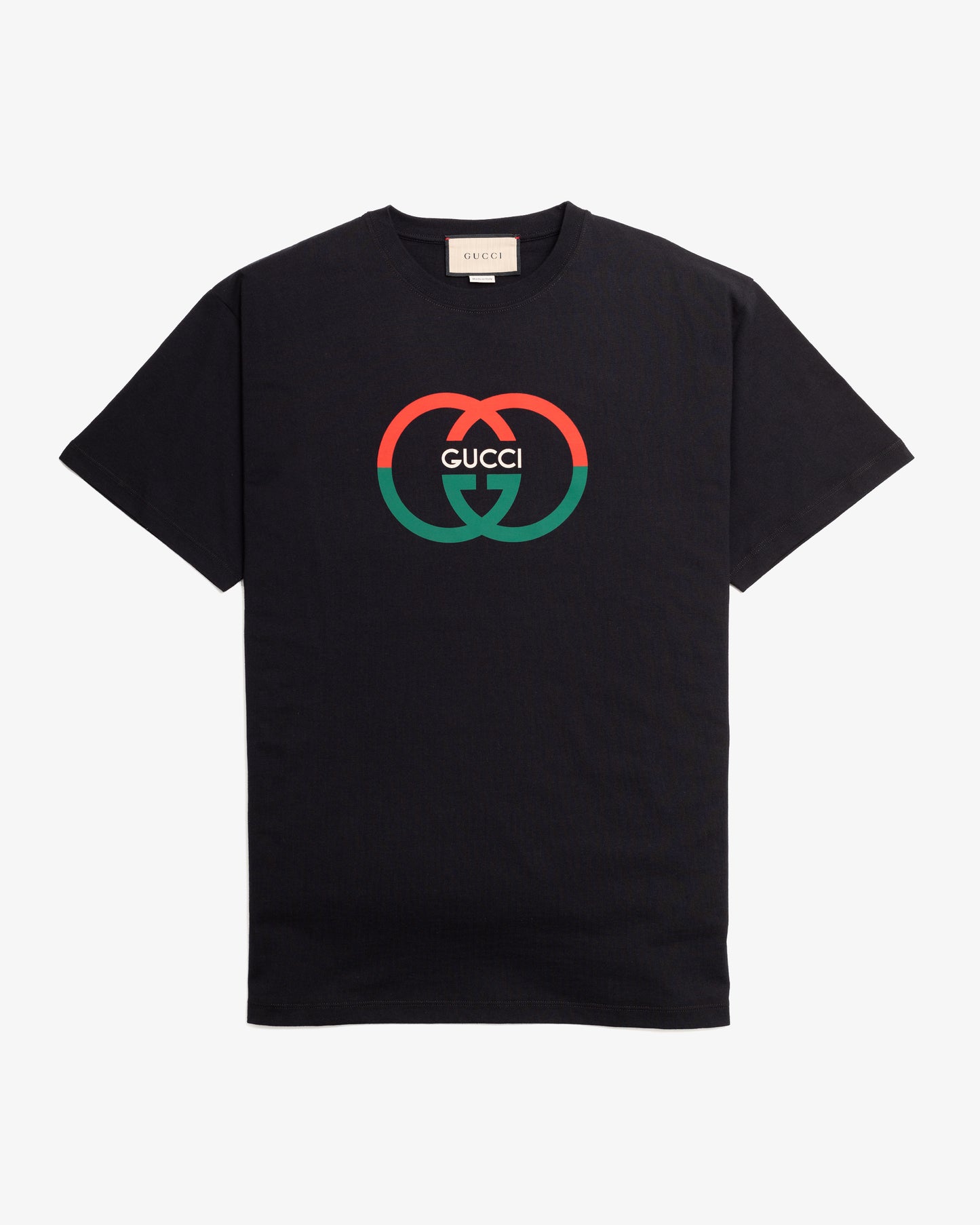 GUCCI SS Cotton T-Shirt Black