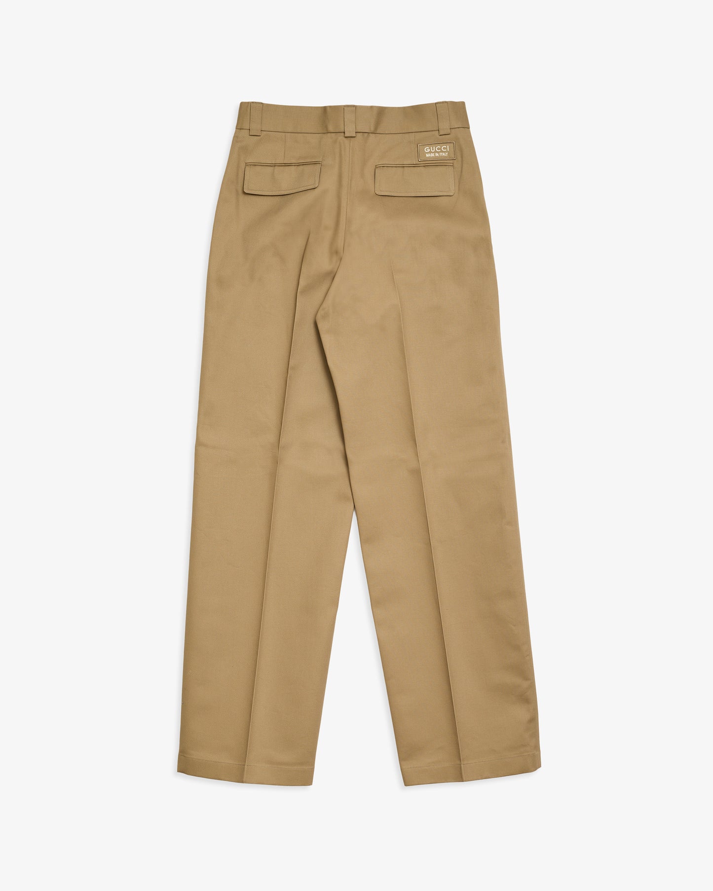 GUCCI Wide-Leg Cotton Cargo Pants