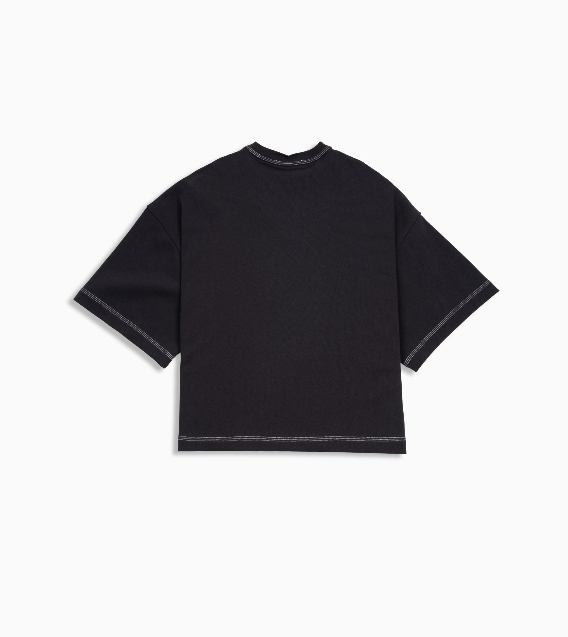 Camiseta Negra Jacquemus Le Tshirt Letro para hombre