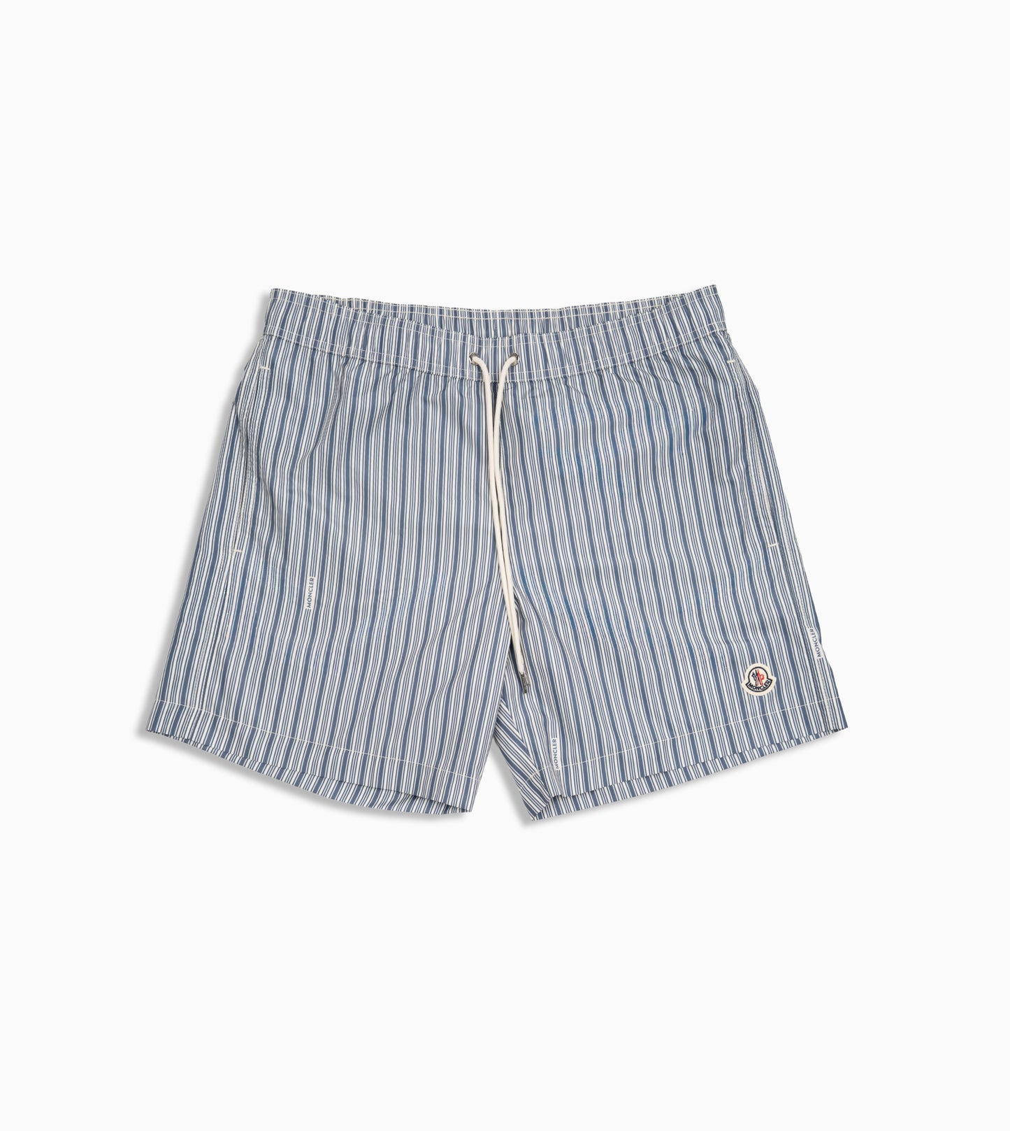Bañador Moncler con rayas azules