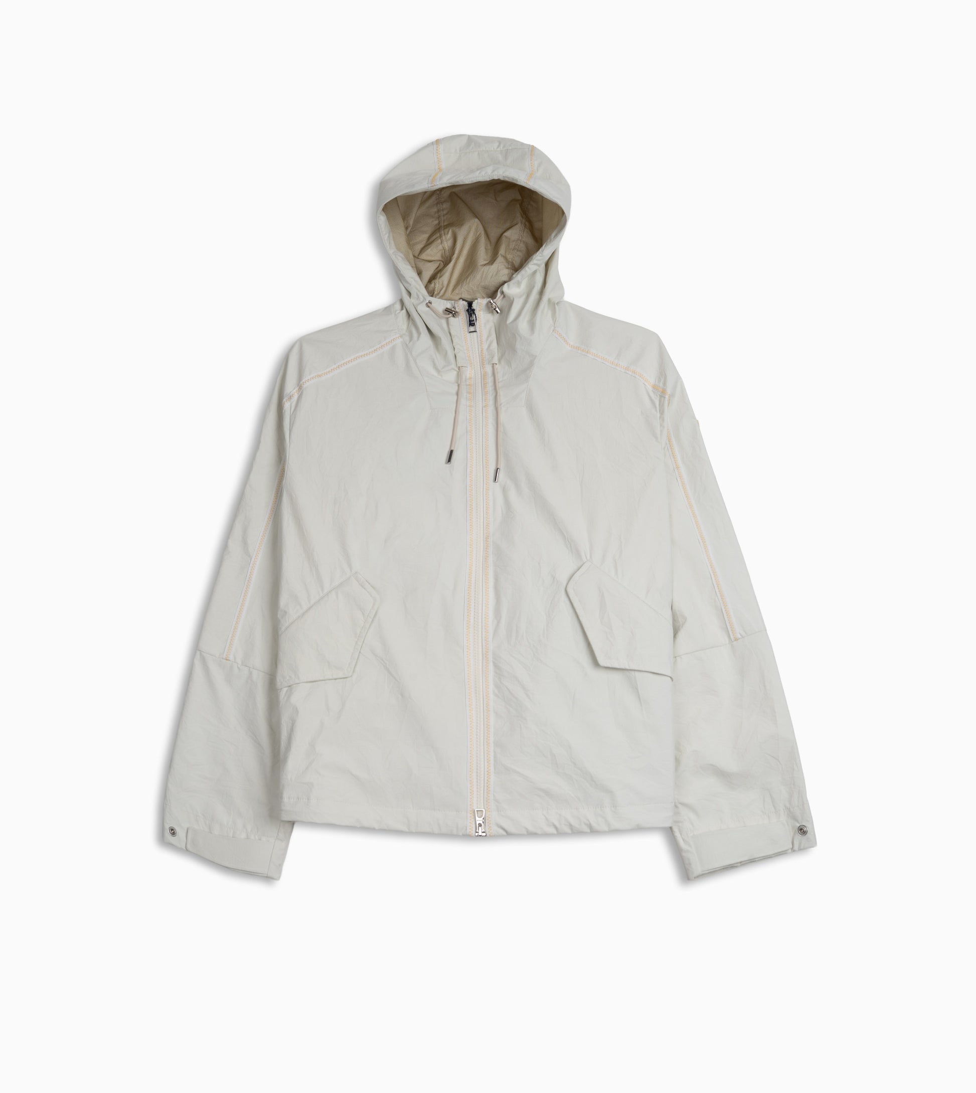 Chaqueta Moncler Funes para hombre con cierre frontal y capucha