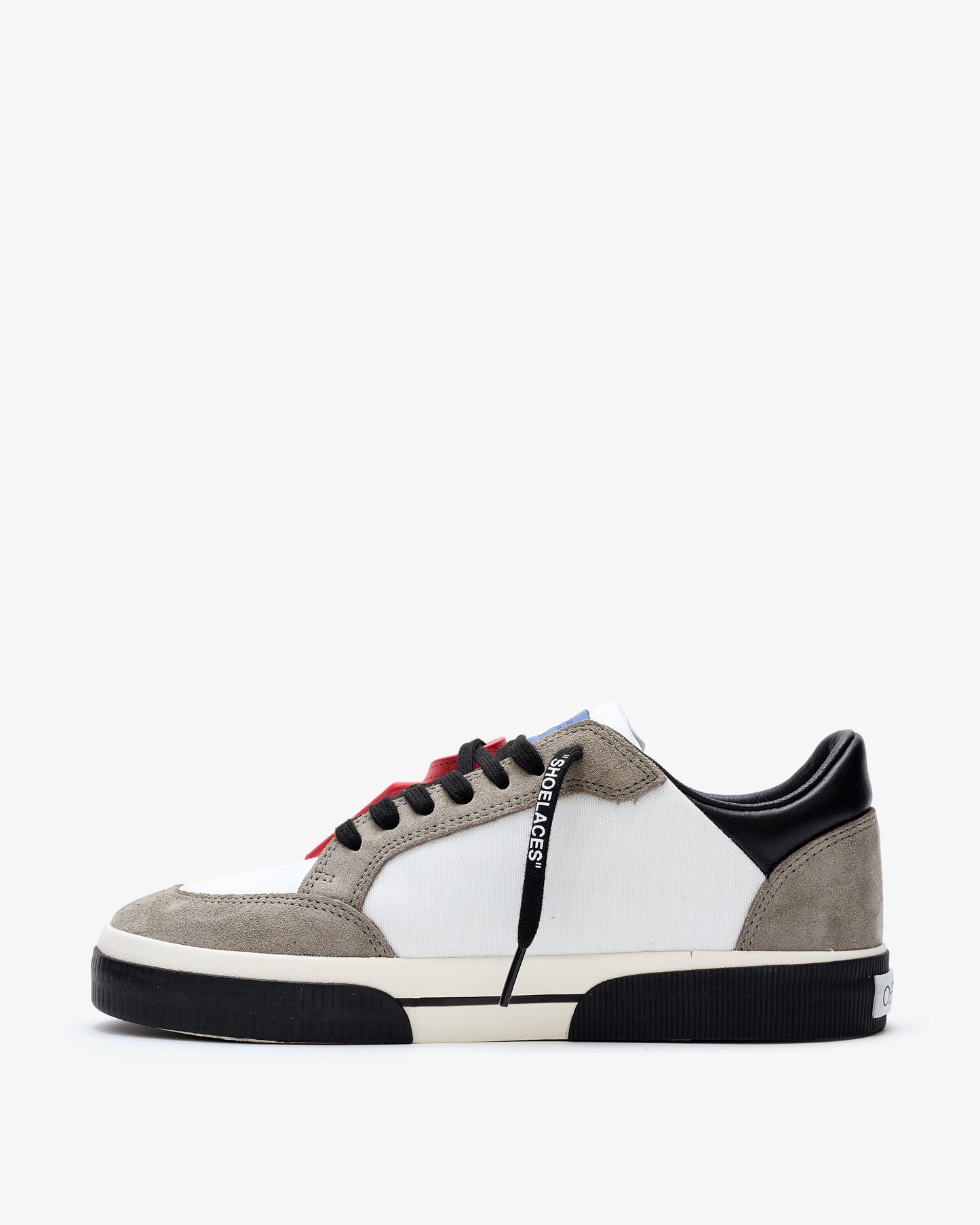 OFF-WHITE New Low Vulcanized Sneakers Suede